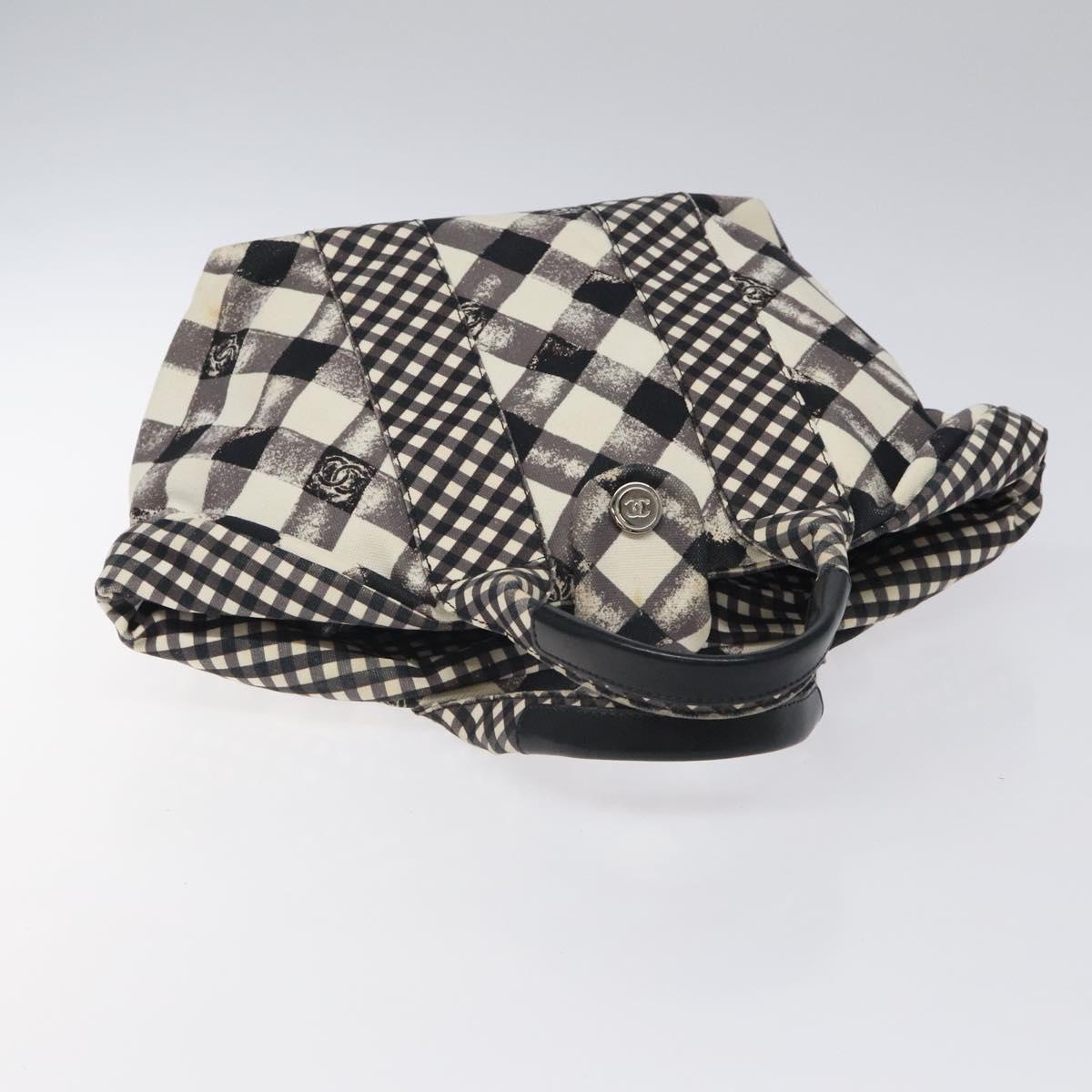 Chanel Gingham Tote Bag Casual Style