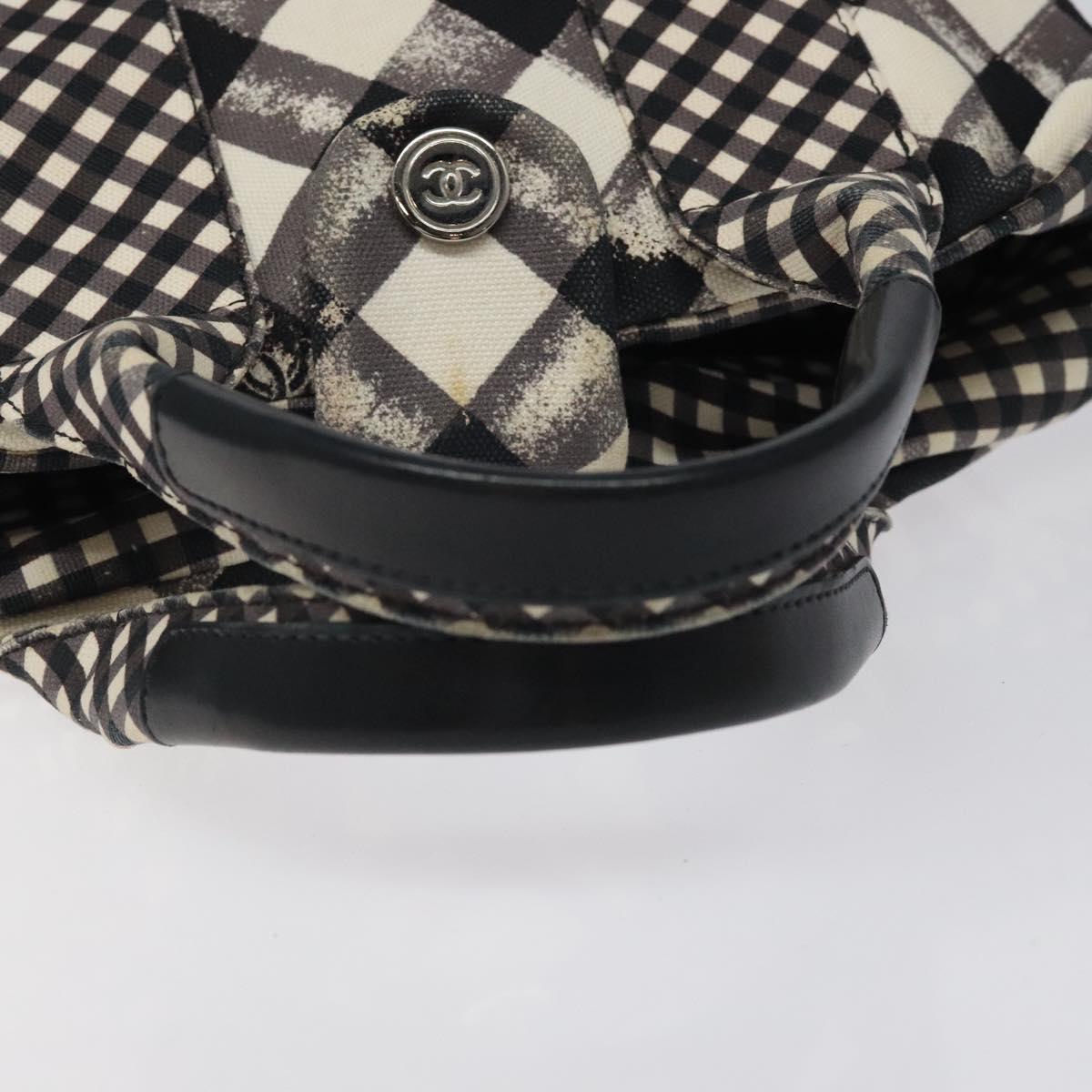 Chanel Gingham Tote Bag Casual Style