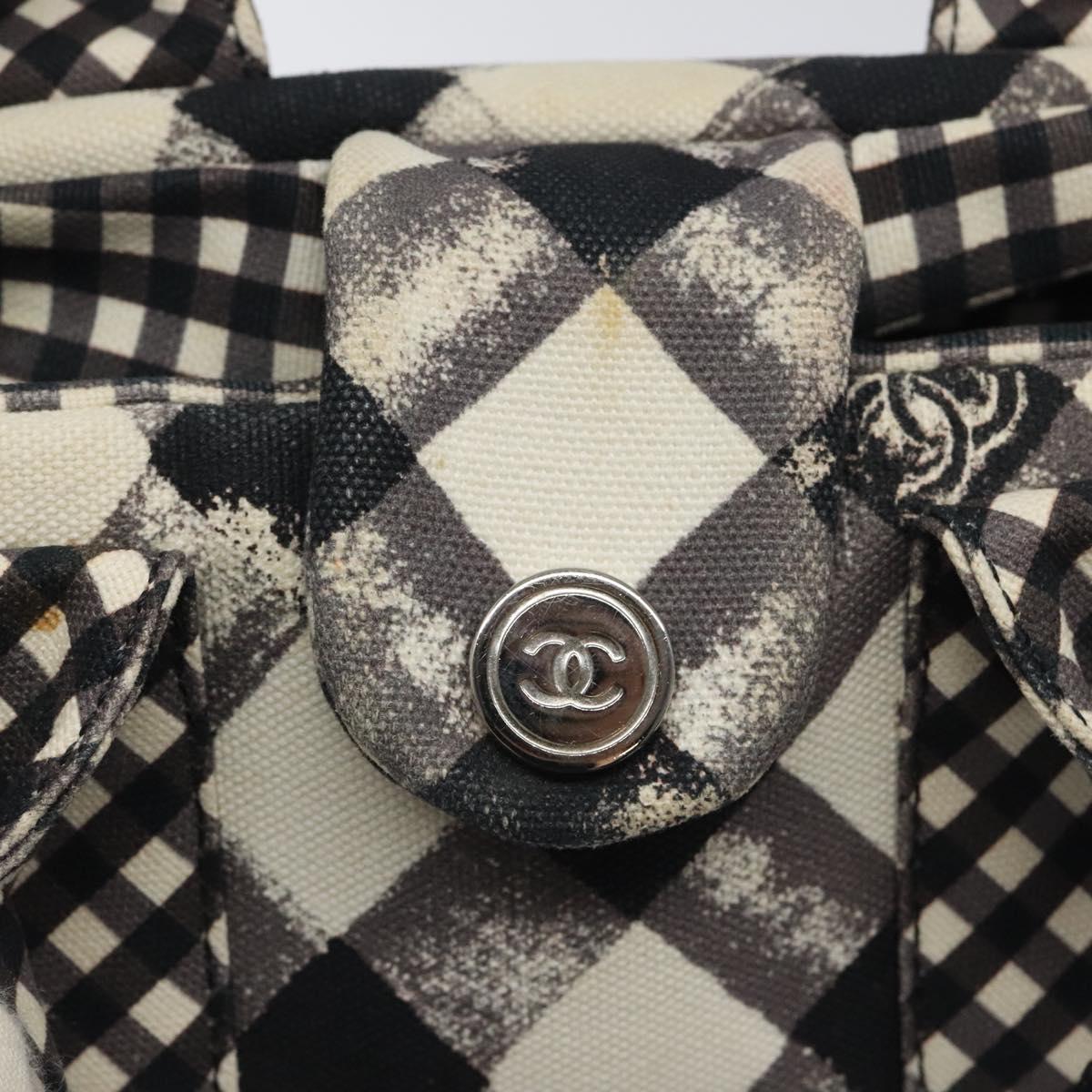 Chanel Gingham Tote Bag Casual Style