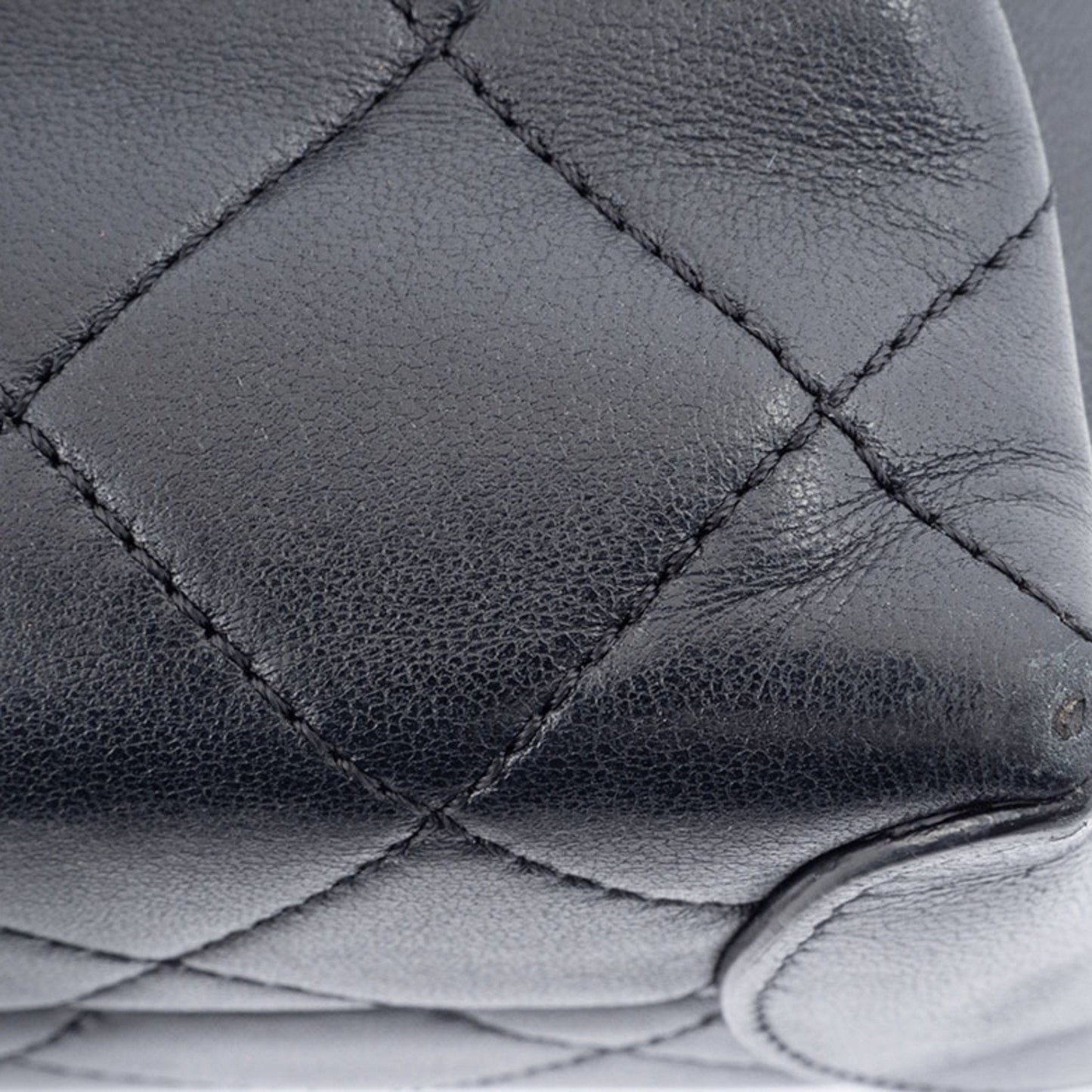 Chanel Chanel Quilted Lambskin Leather Shoulder Bag