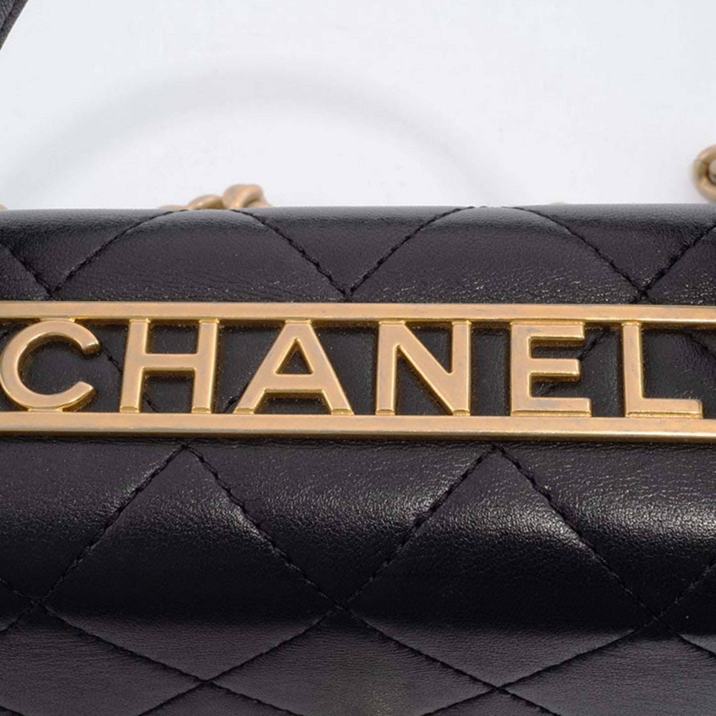 Chanel Chanel Quilted Lambskin Leather Shoulder Bag
