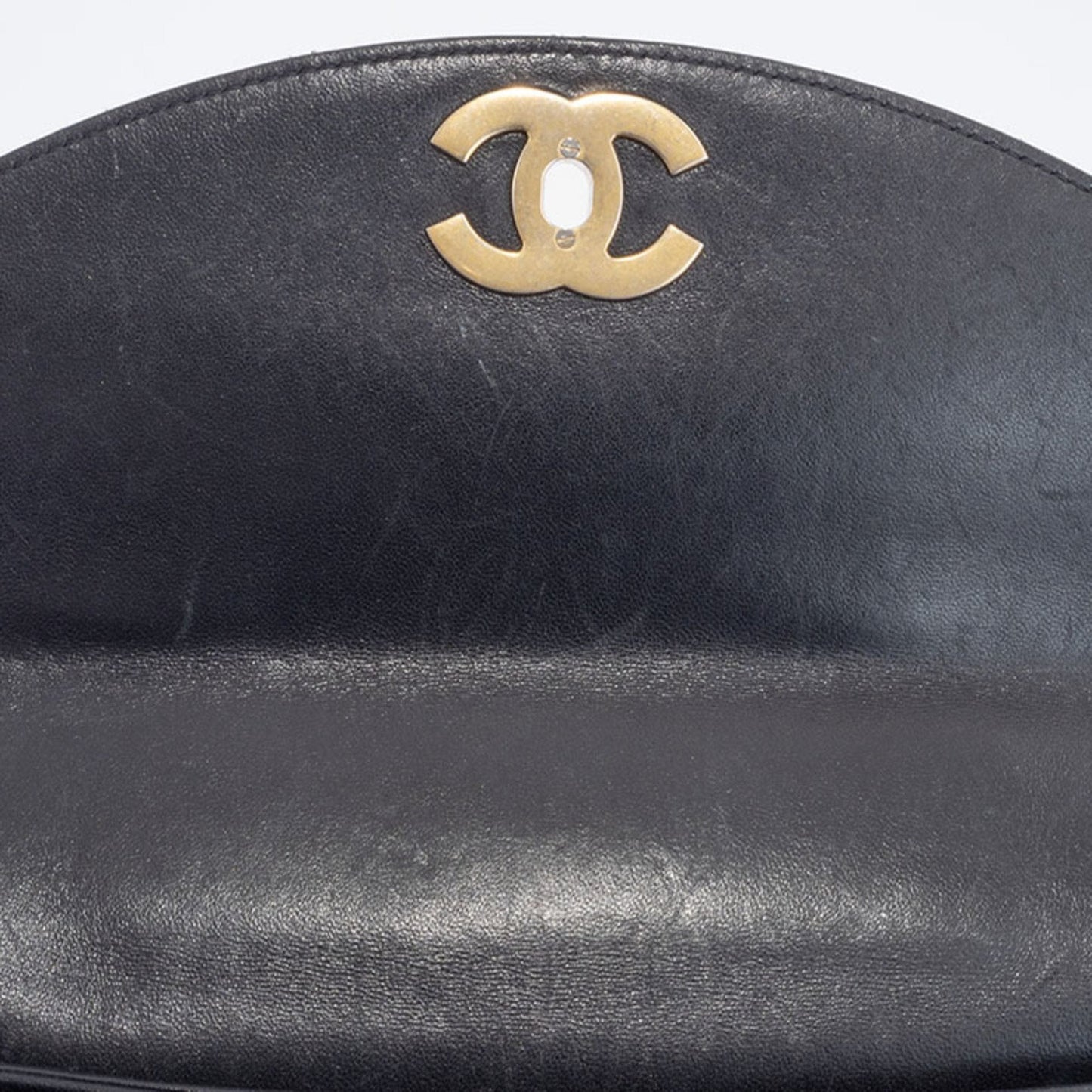 Chanel Chanel Quilted Lambskin Leather Shoulder Bag