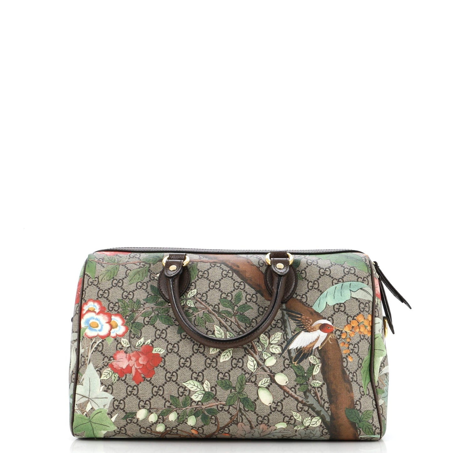 Convertible Boston Bag Tian Print GG Coated Canvas Medium