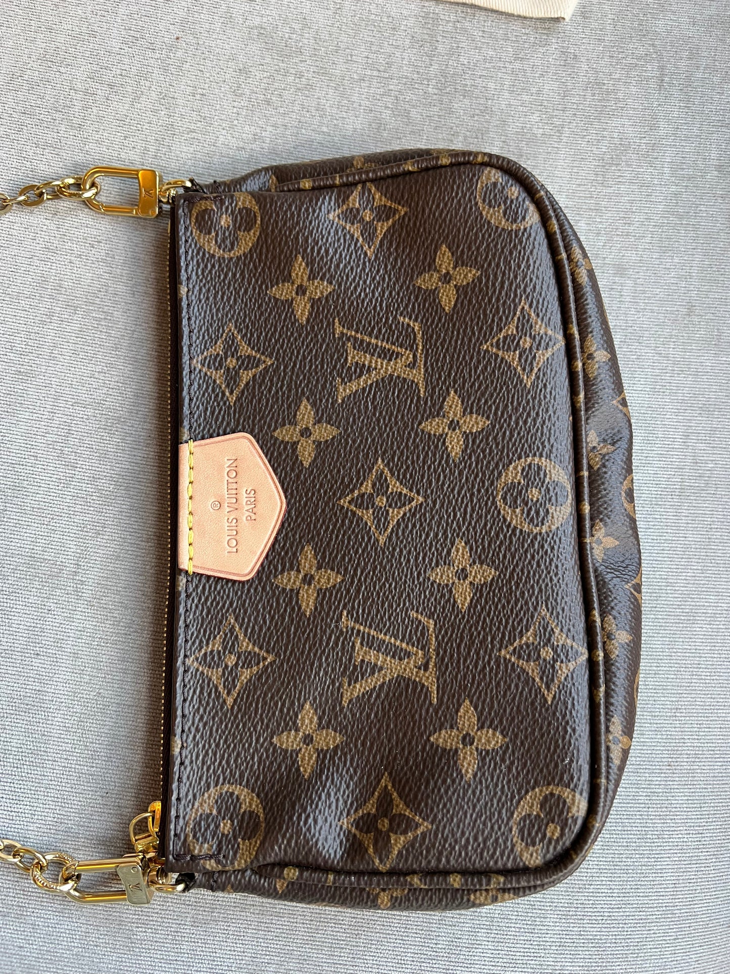 Louis Vuitton Multi Pochette Accessoires Khaki (RRP £1970)