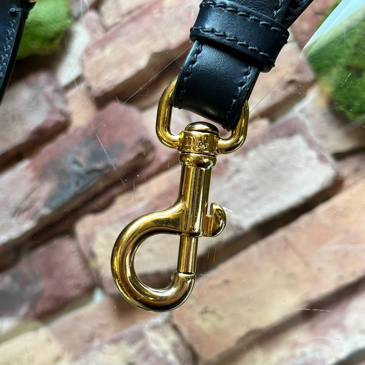 DIOR Bobby Large Grained Calfskin Shoulder Bag
