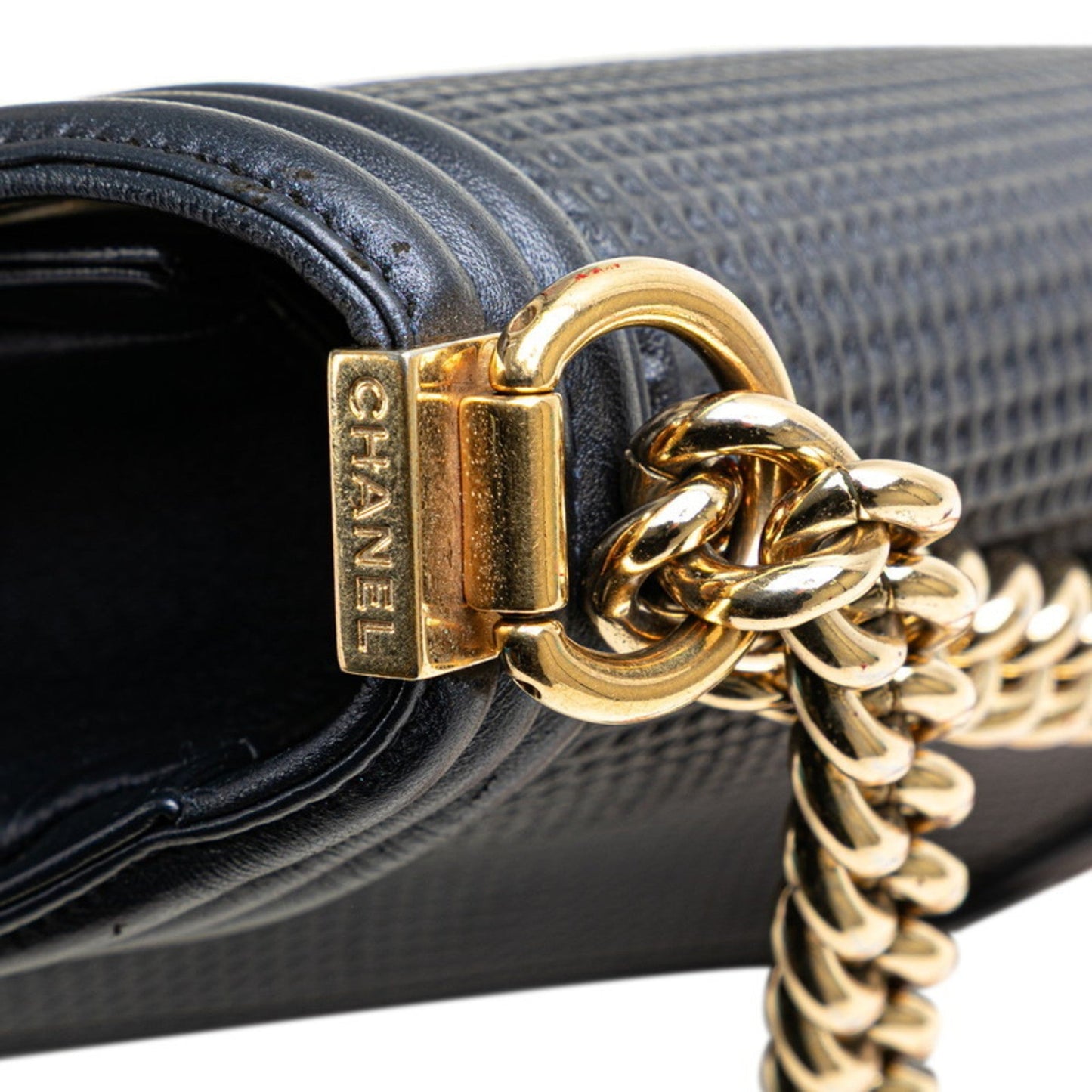 Chanel Quilted Lambskin Leather Chain Bag