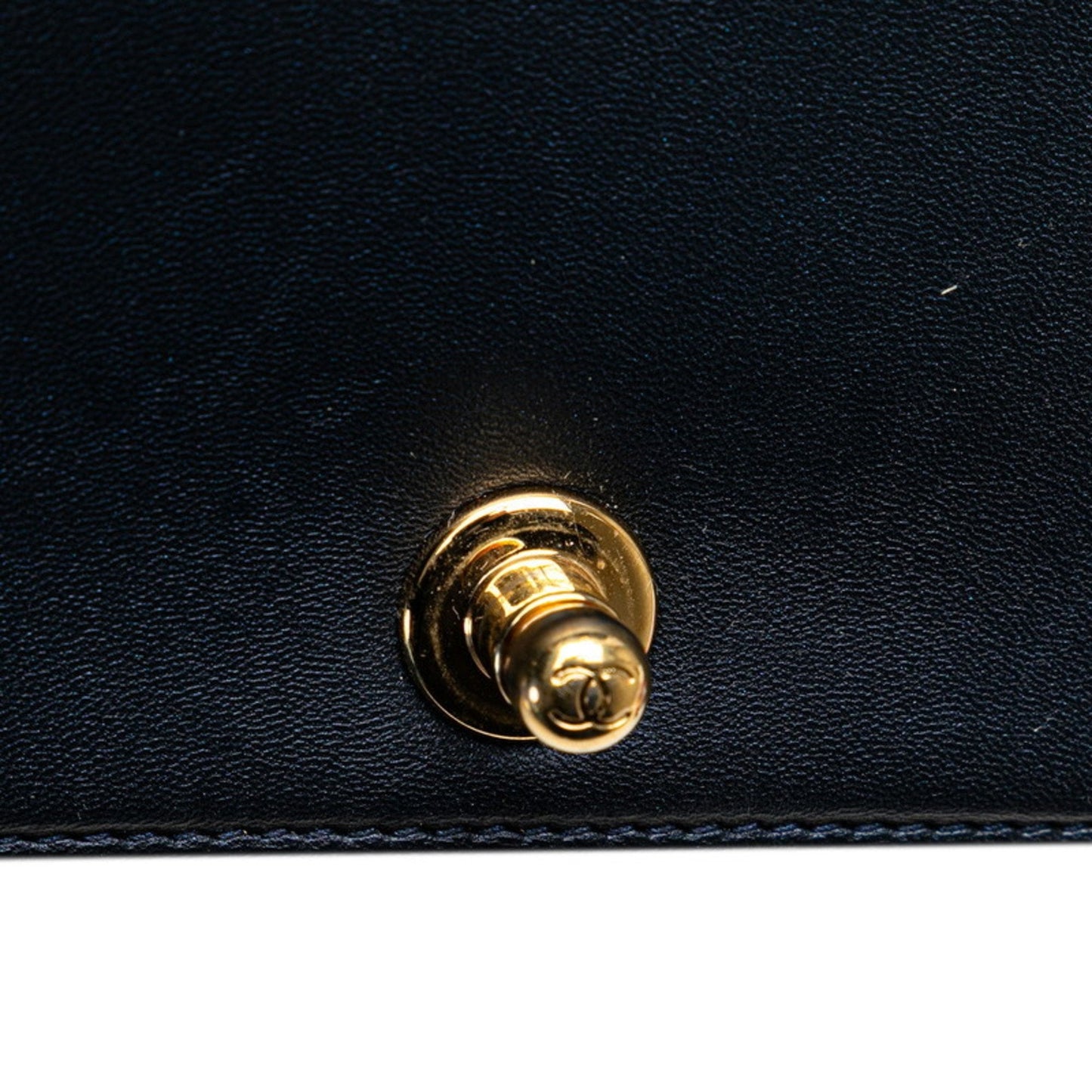 Chanel Quilted Lambskin Leather Chain Bag