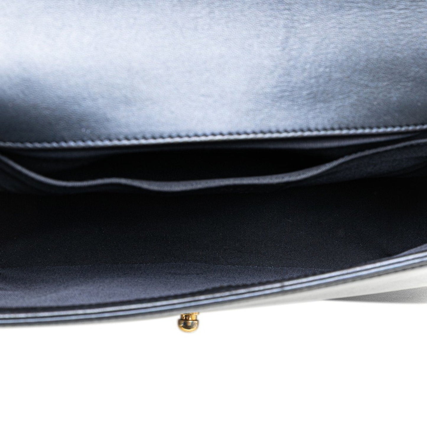 Chanel Quilted Lambskin Leather Chain Bag