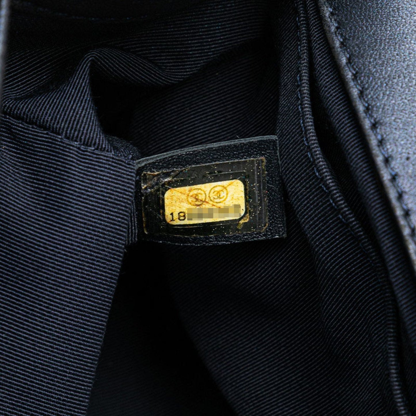 Chanel Quilted Lambskin Leather Chain Bag