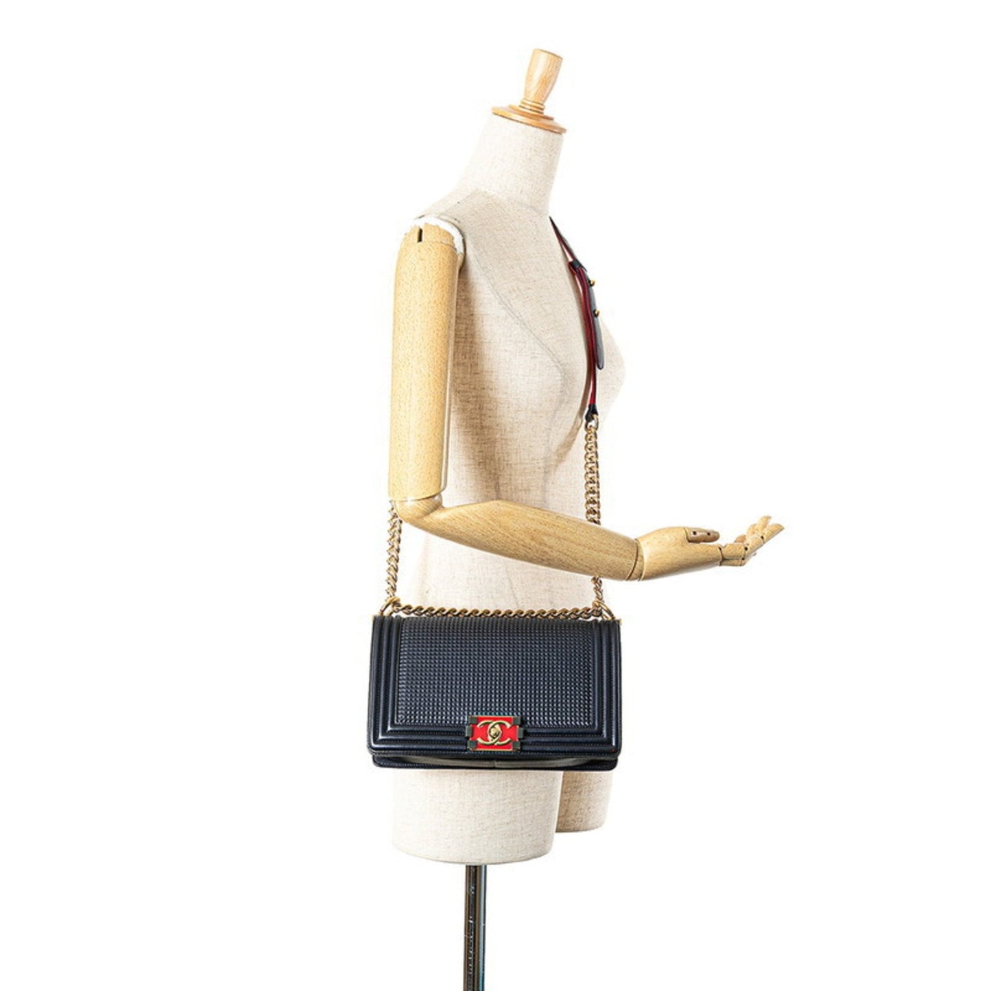 Chanel Quilted Lambskin Leather Chain Bag