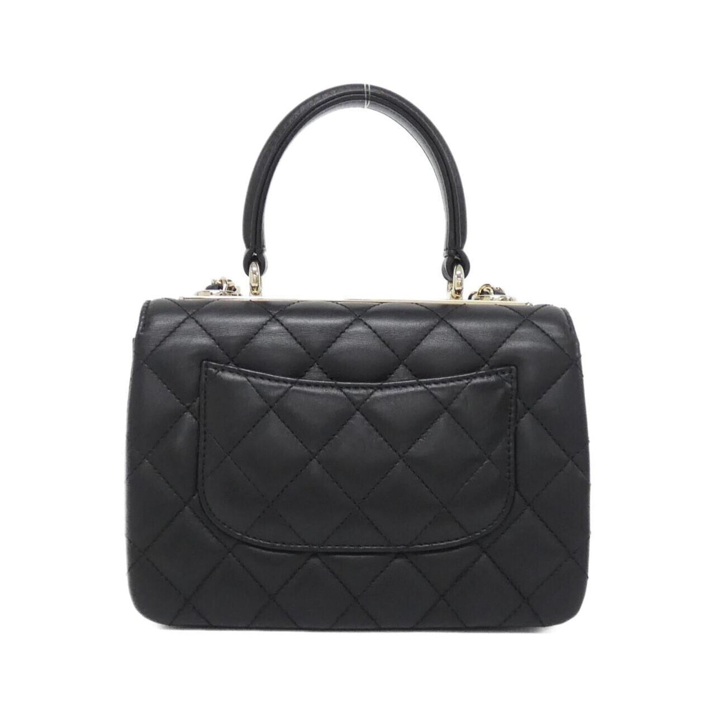 Chanel Classic Quilted Lambskin TopHandle Bag