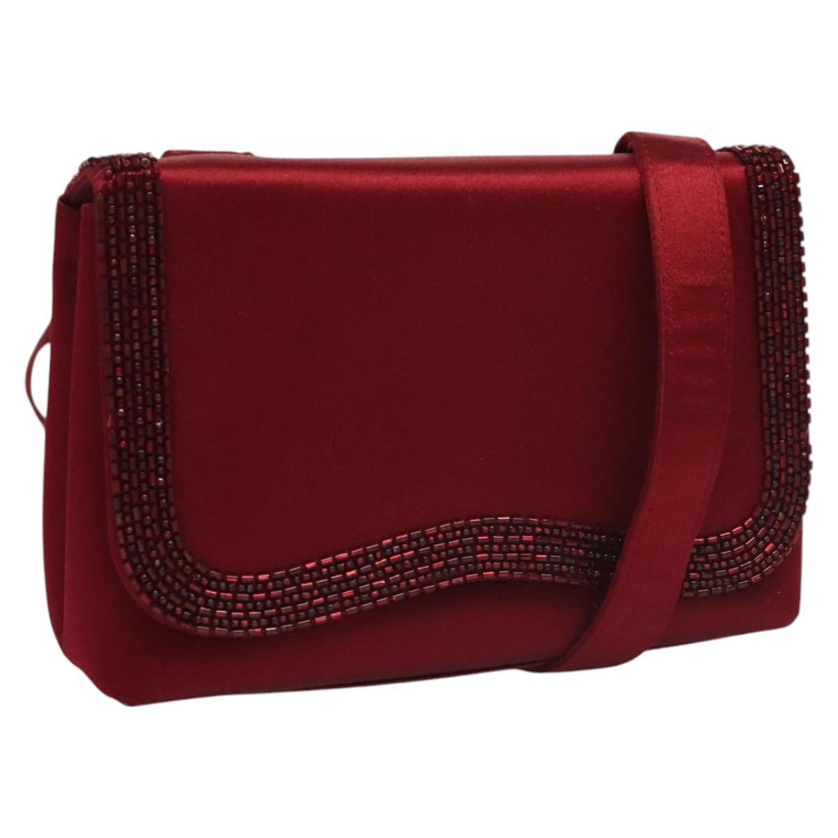 Chanel Beaded Satin Evening Bag