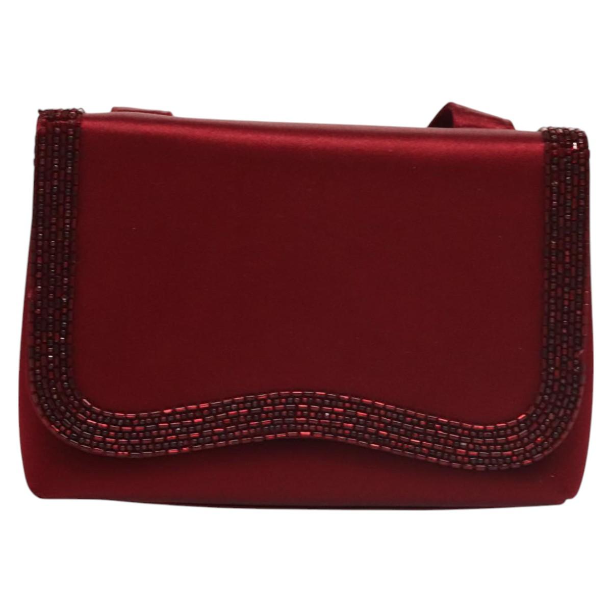 Chanel Beaded Satin Evening Bag