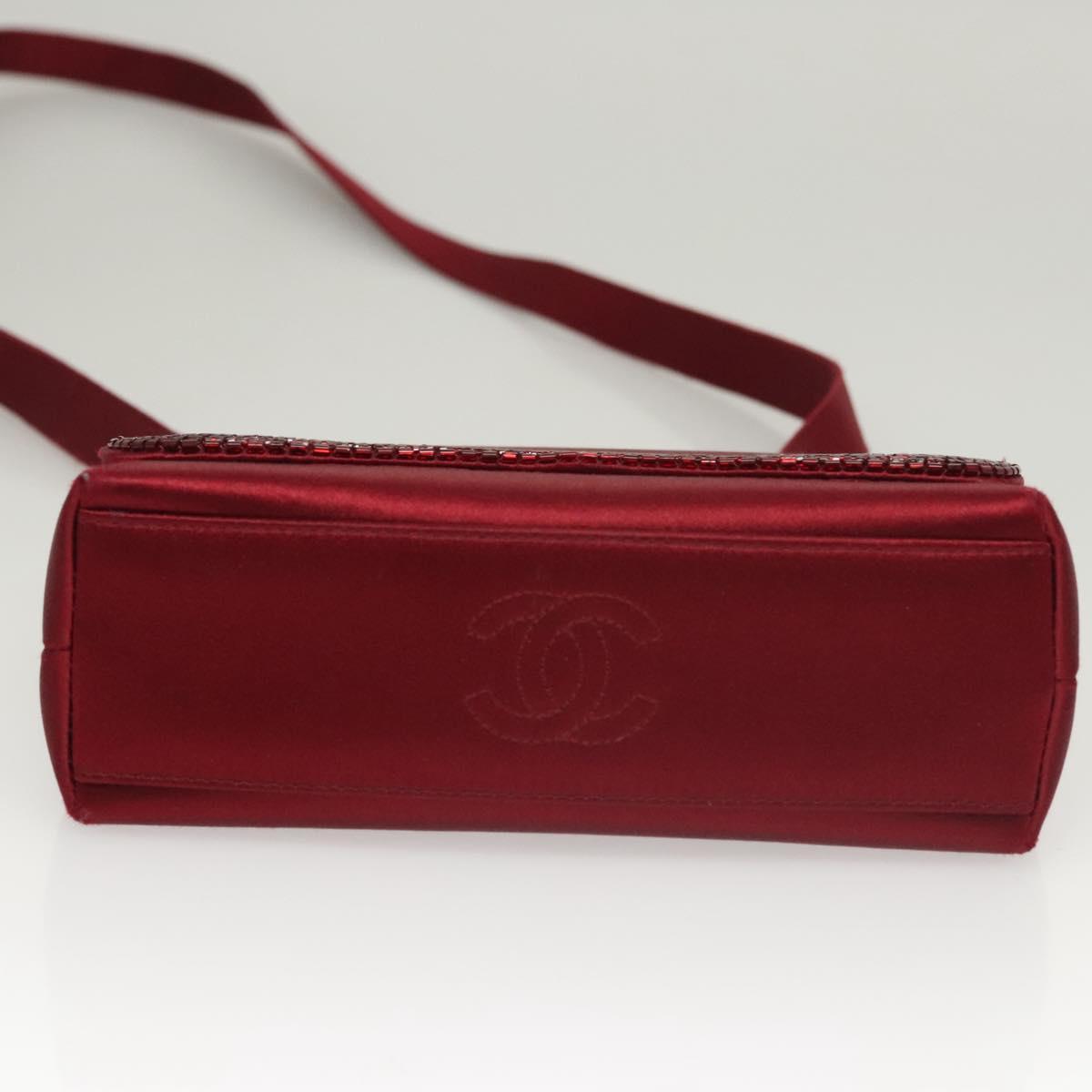 Chanel Beaded Satin Evening Bag