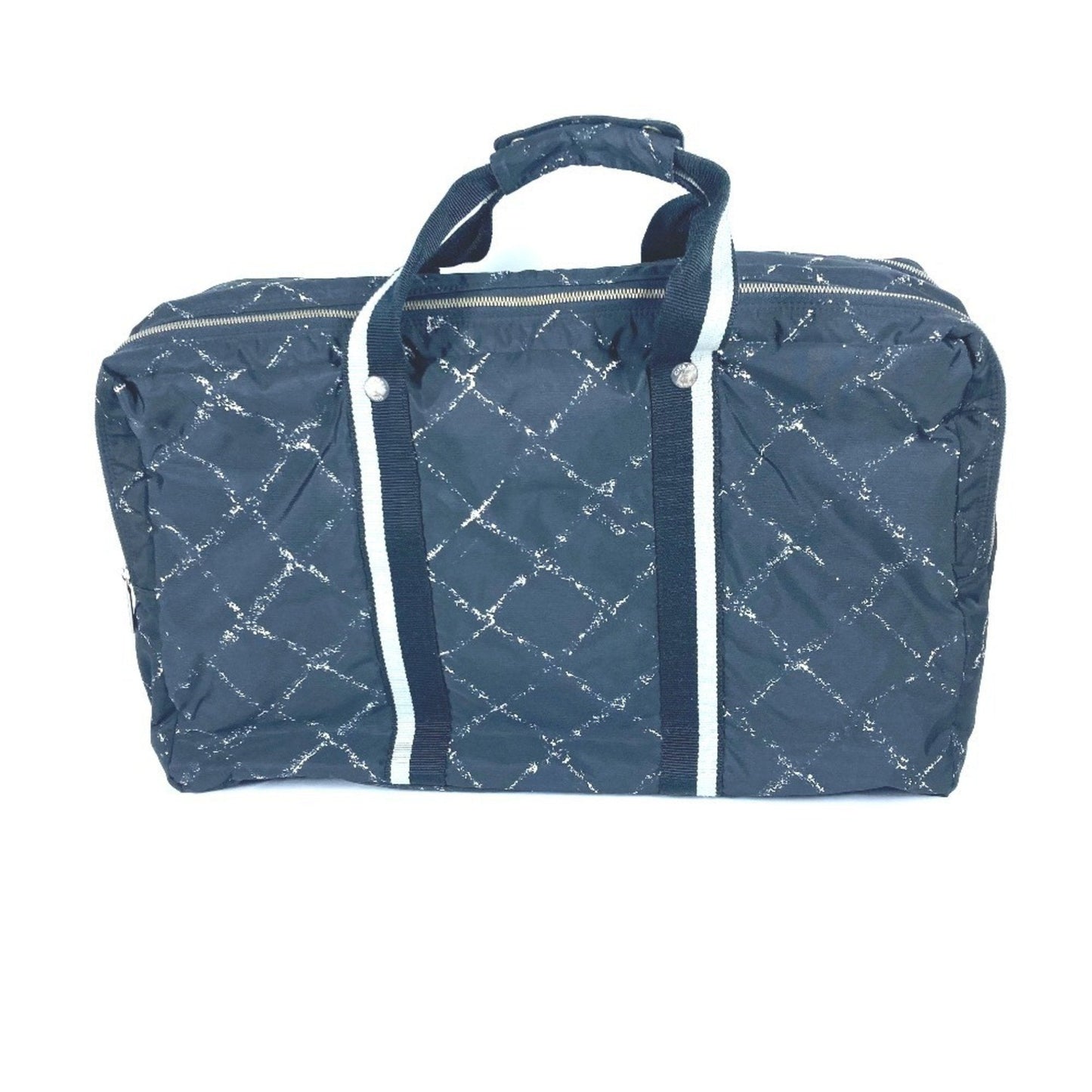 Chanel Quilted Nylon Travel Bag