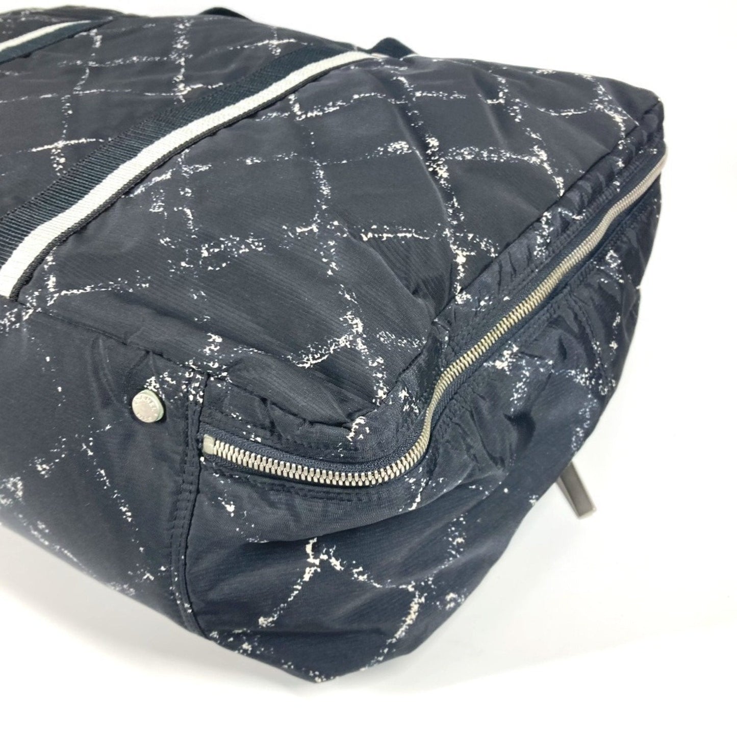 Chanel Quilted Nylon Travel Bag