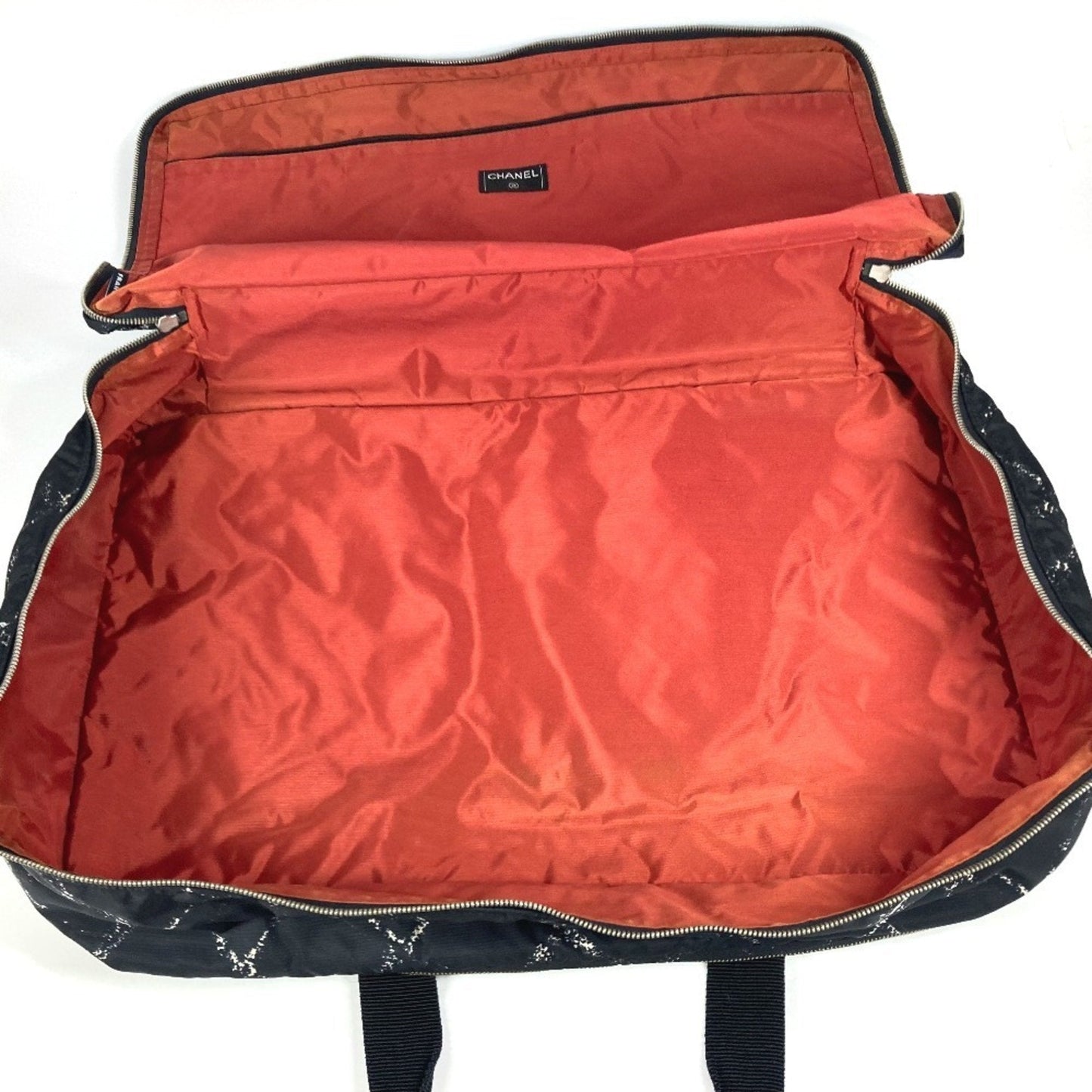 Chanel Quilted Nylon Travel Bag