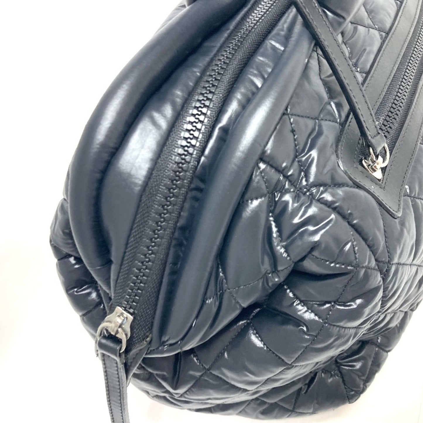 Chanel Chanel Quilted Nylon Handbag
