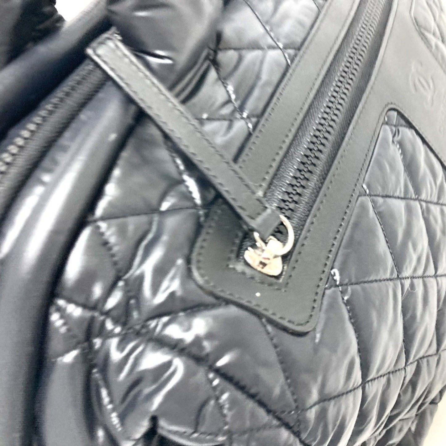 Chanel Chanel Quilted Nylon Handbag