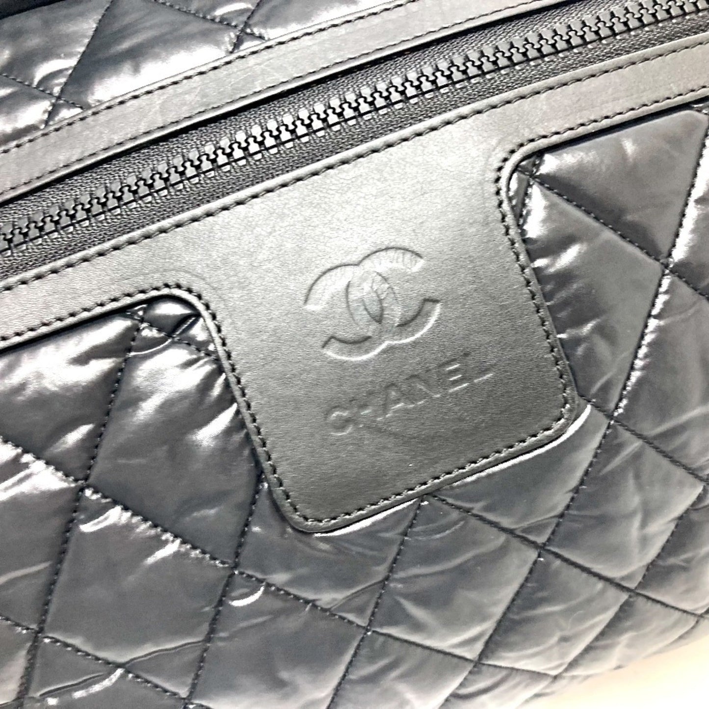 Chanel Chanel Quilted Nylon Handbag