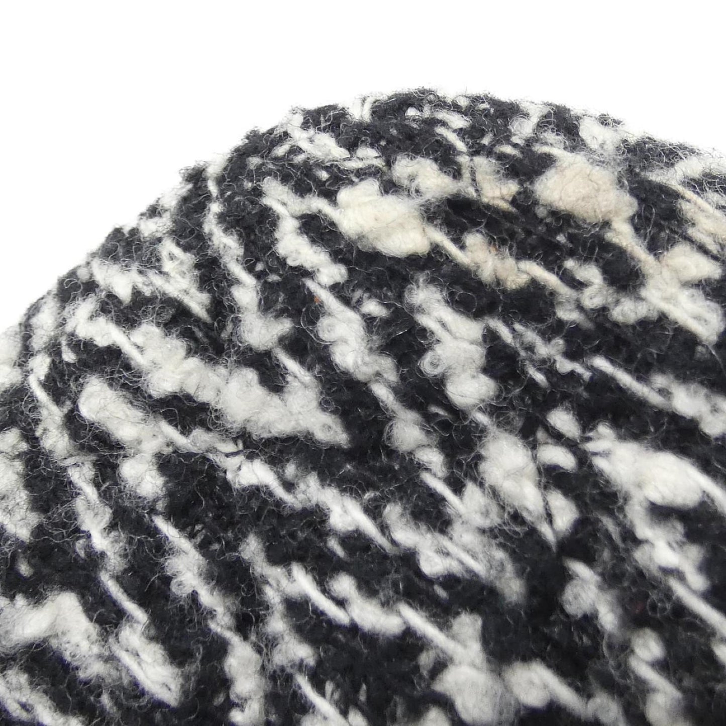 Chanel Round Tweed Clutch Bag