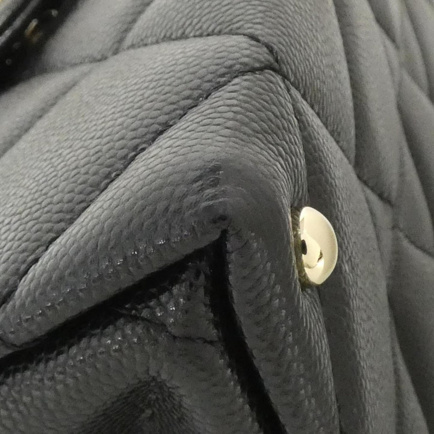 Chanel Chanel Quilted Lambskin TopHandle Bag