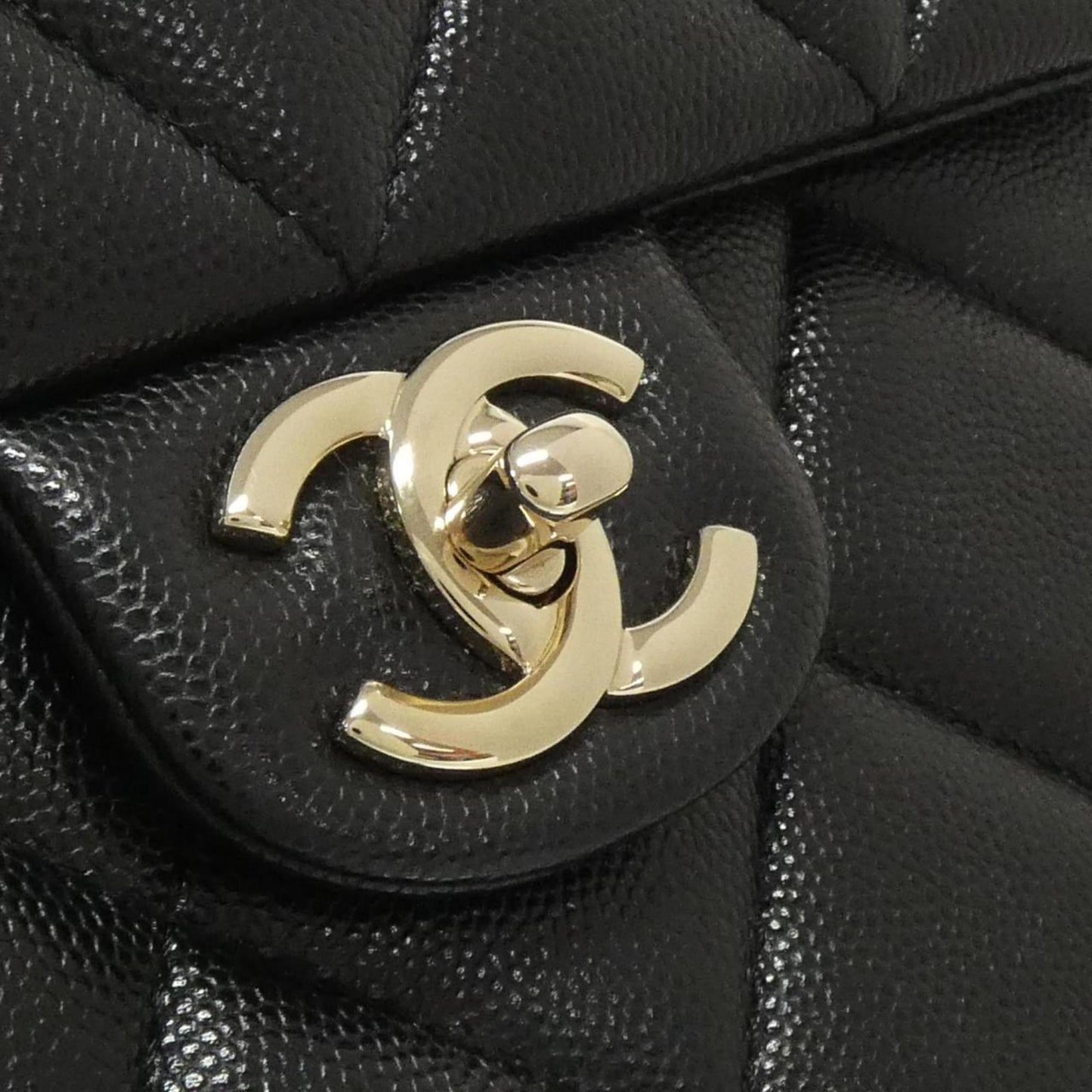 Chanel Chanel Quilted Lambskin TopHandle Bag