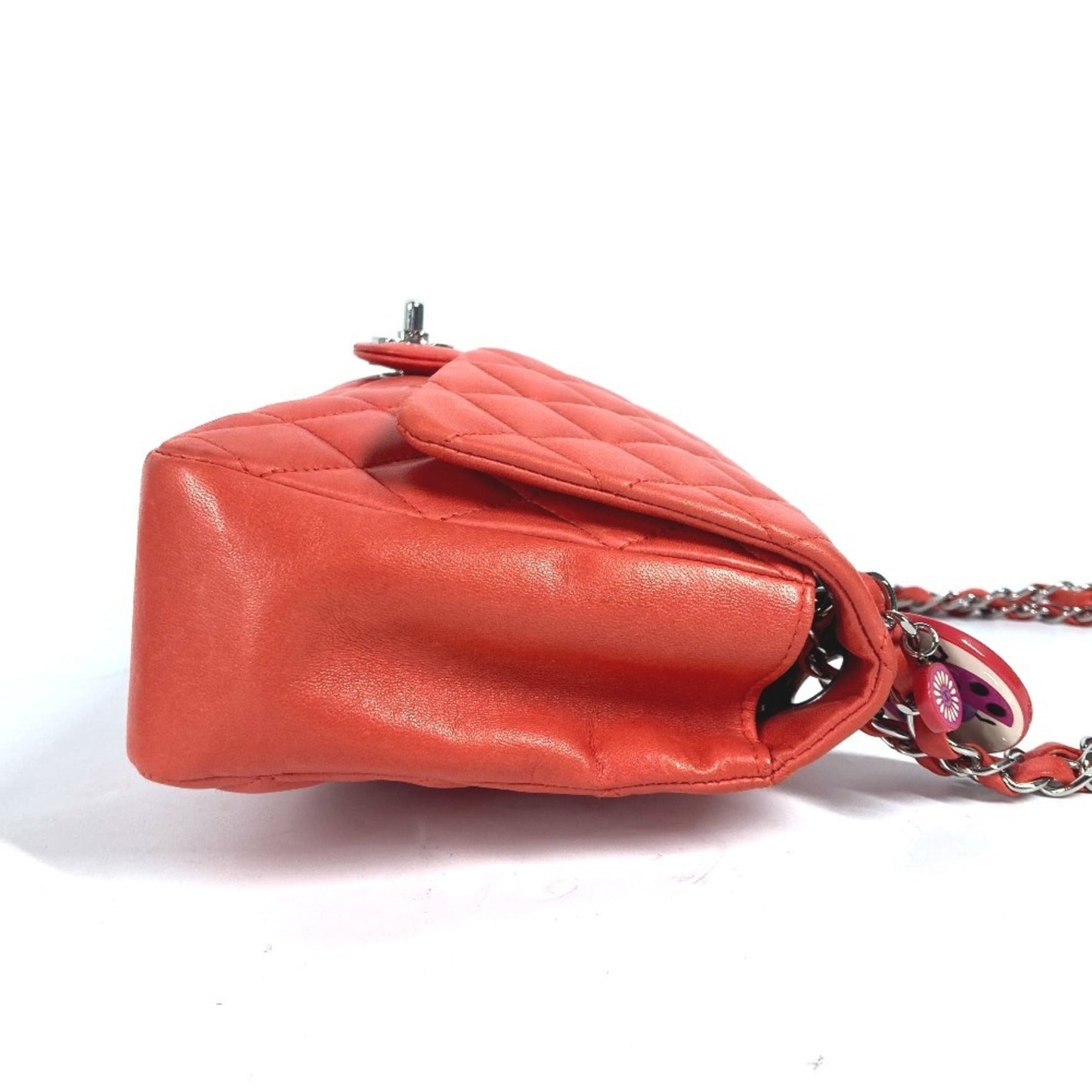 Chanel Classic Flap Ladybug Charm Bag