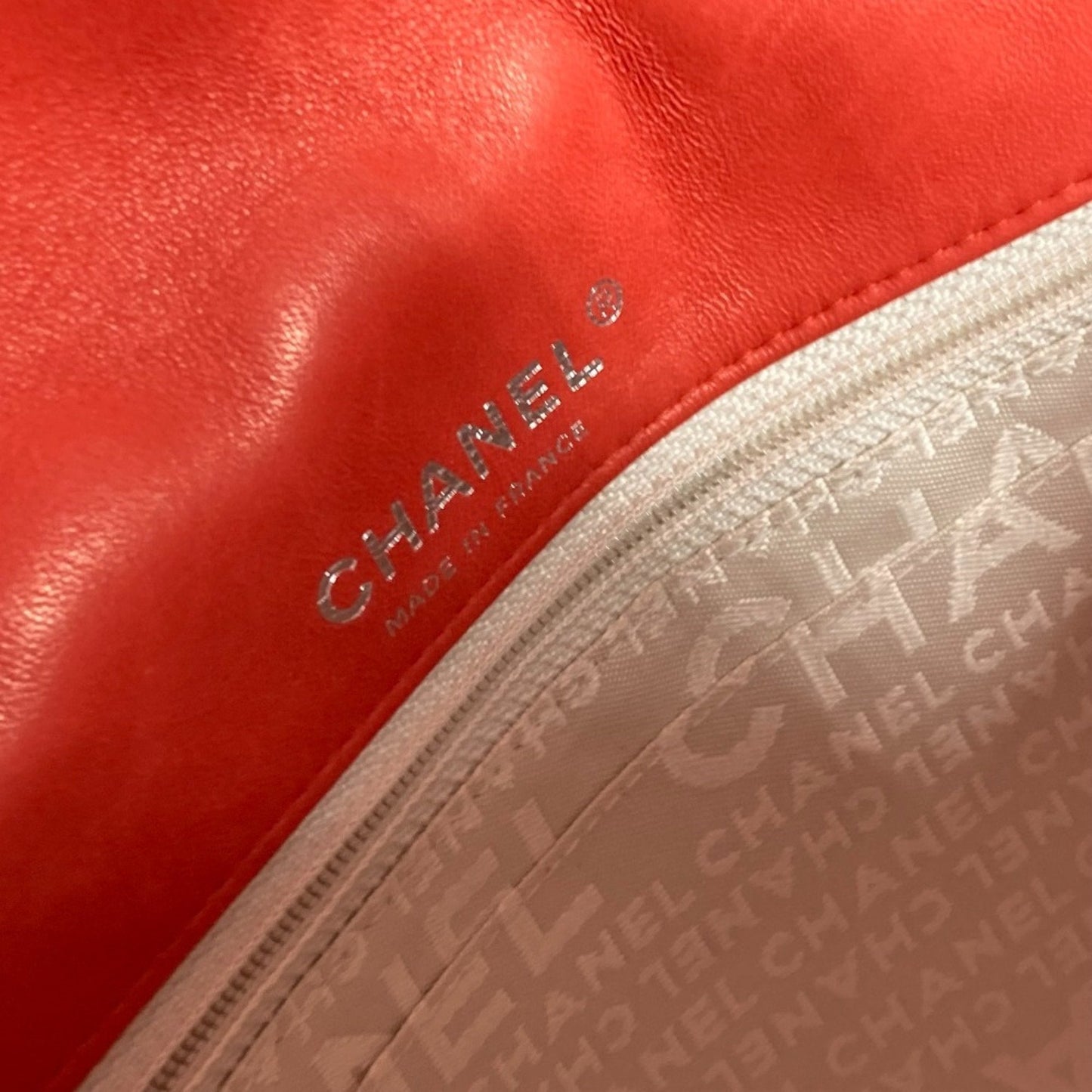 Chanel Classic Flap Ladybug Charm Bag