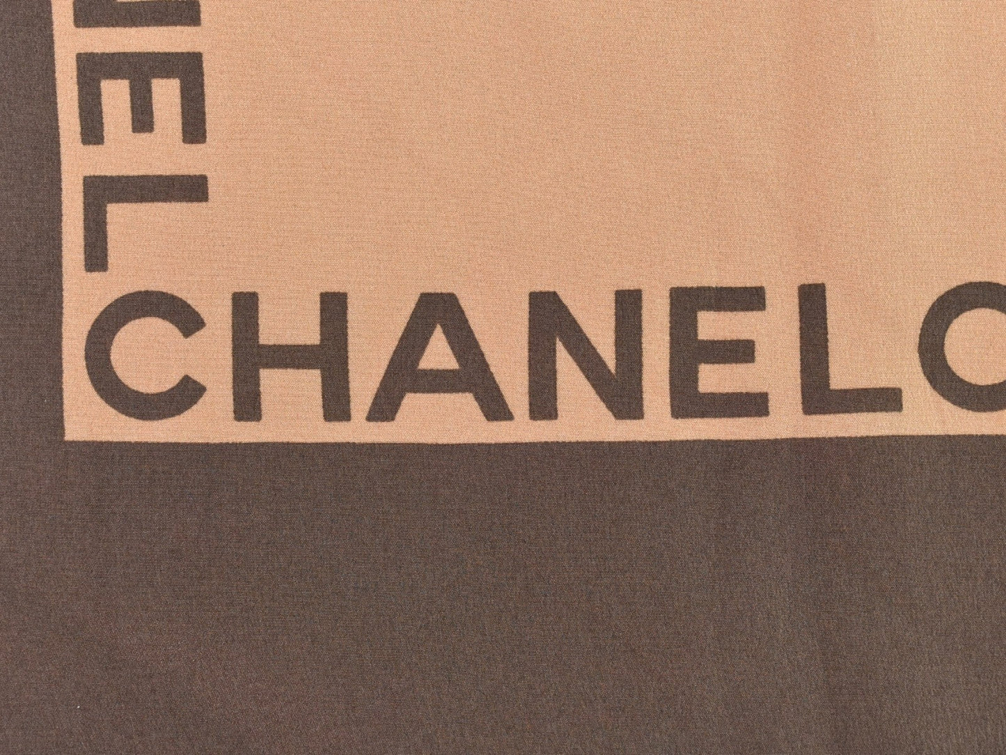 Chanel Chanel Handbag Print Silk Scarf