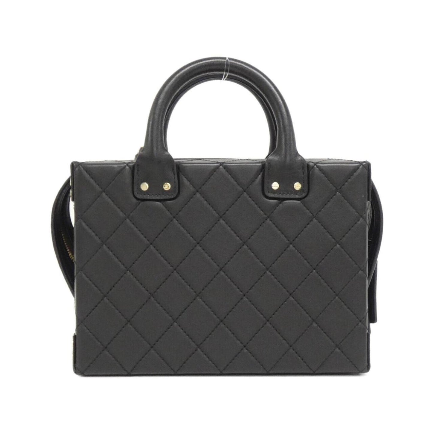 Chanel Box Bag Quilted Leather