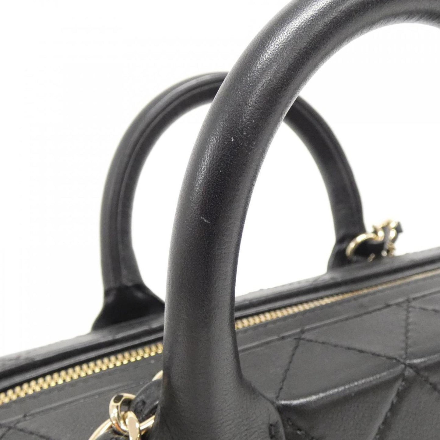 Chanel Box Bag Quilted Leather