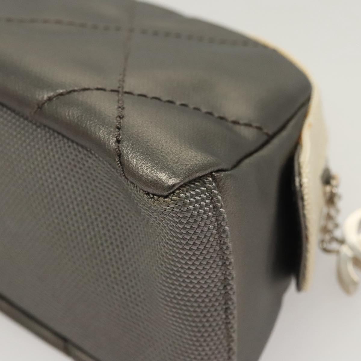 Chanel Quilted Leather Clutch Bag