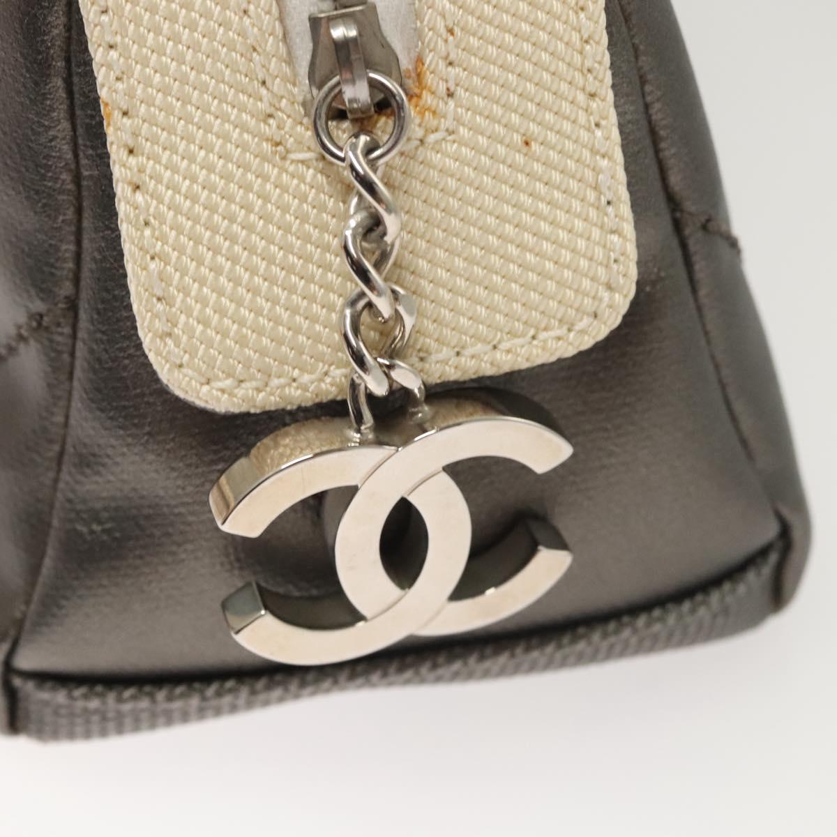 Chanel Quilted Leather Clutch Bag
