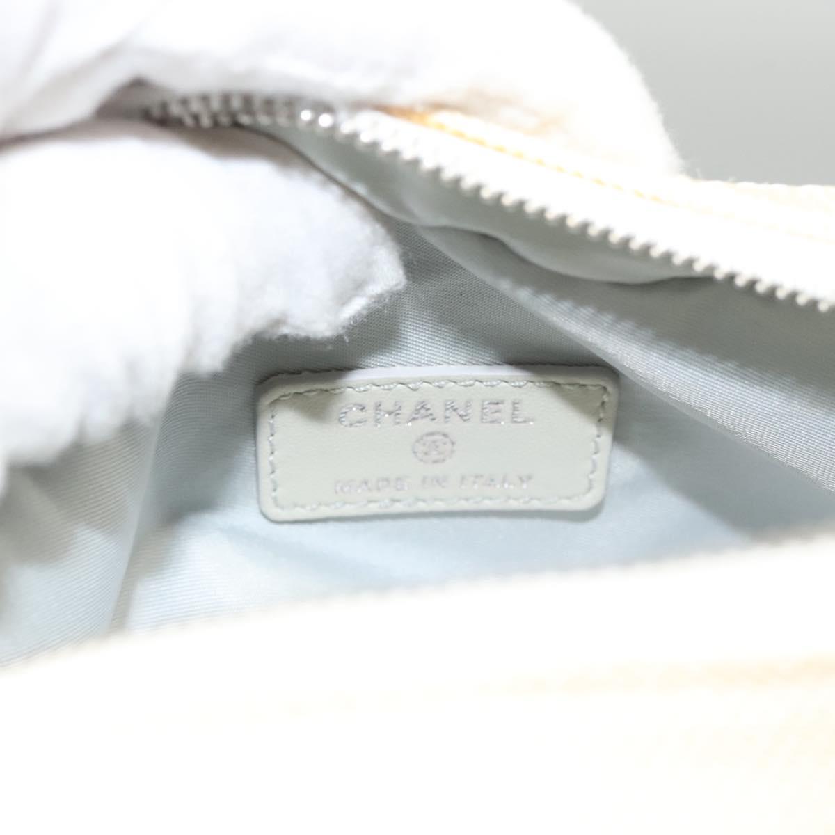 Chanel Quilted Leather Clutch Bag