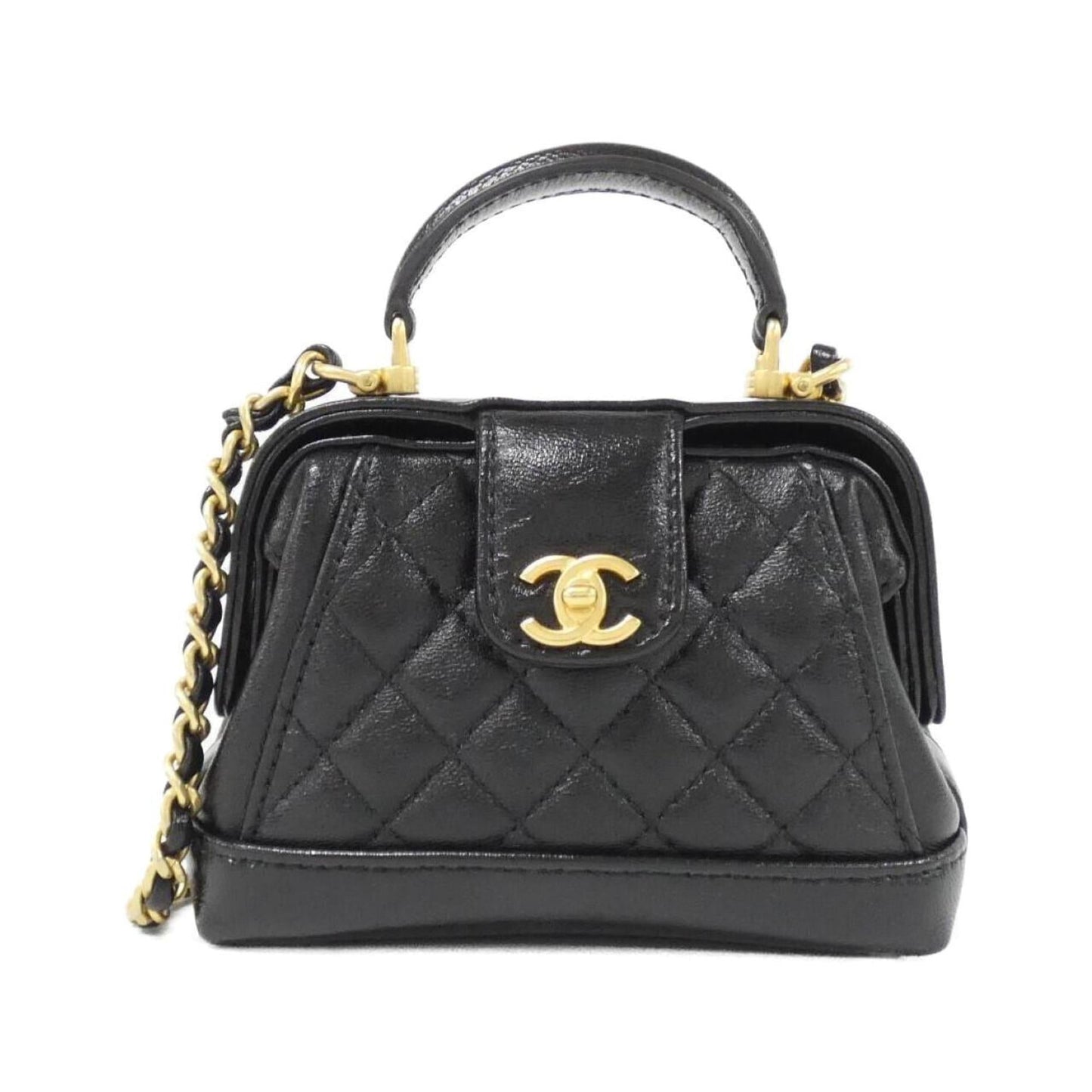 Chanel Chanel Doctor Bag Quilted Lambskin