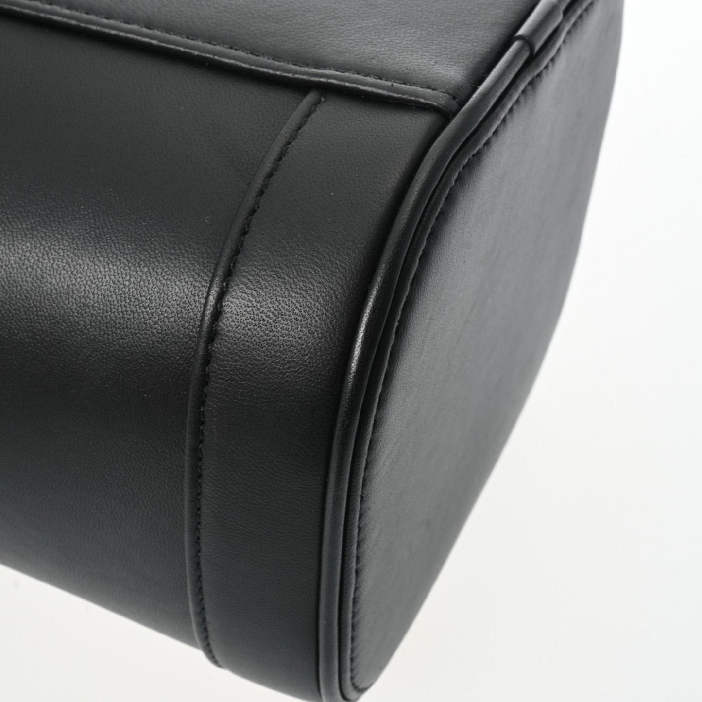 Chanel Cylinder Handbag Embossed Logo