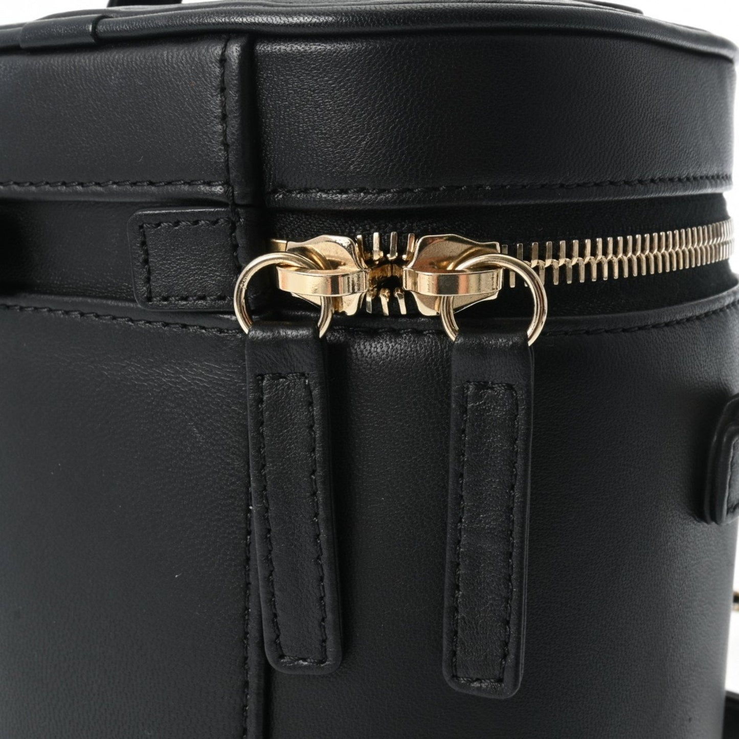 Chanel Cylinder Handbag Embossed Logo
