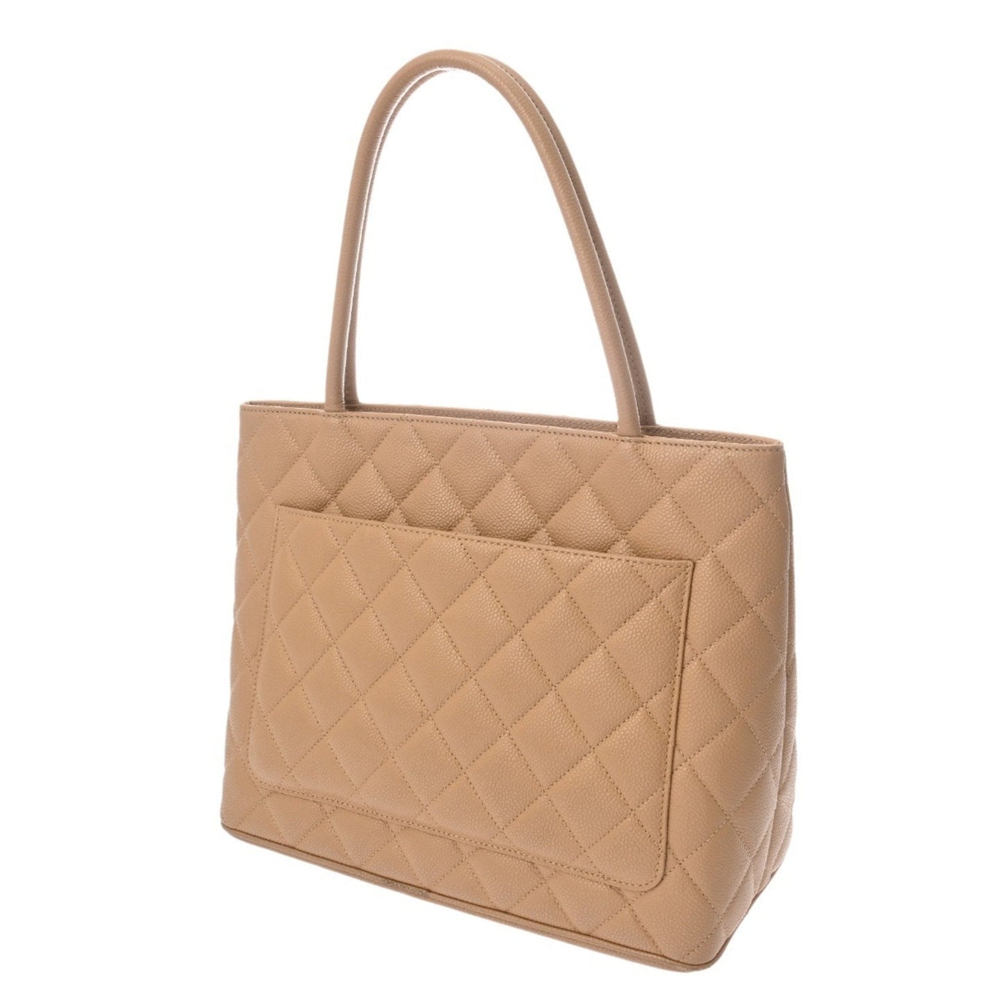 Chanel Leather Medaillon Tote with Box and Dust Bag
