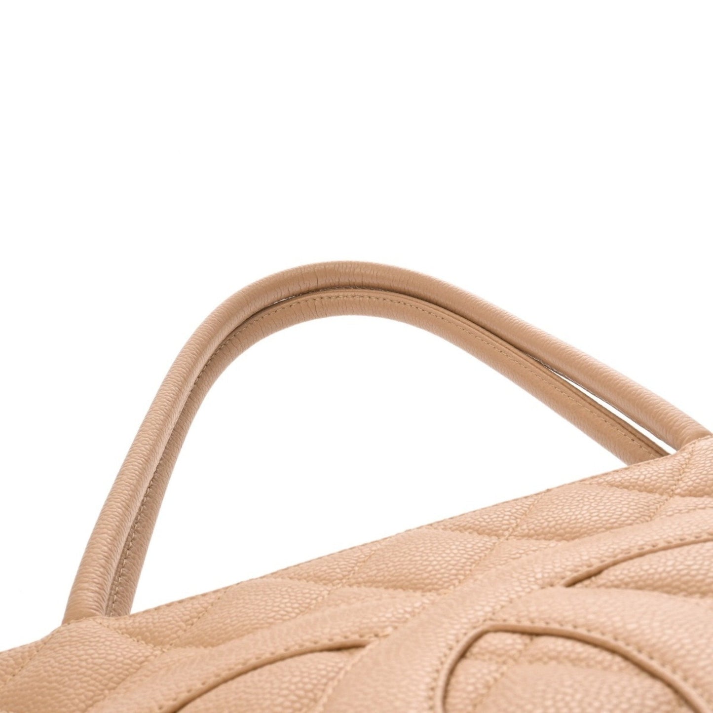 Chanel Leather Medaillon Tote with Box and Dust Bag