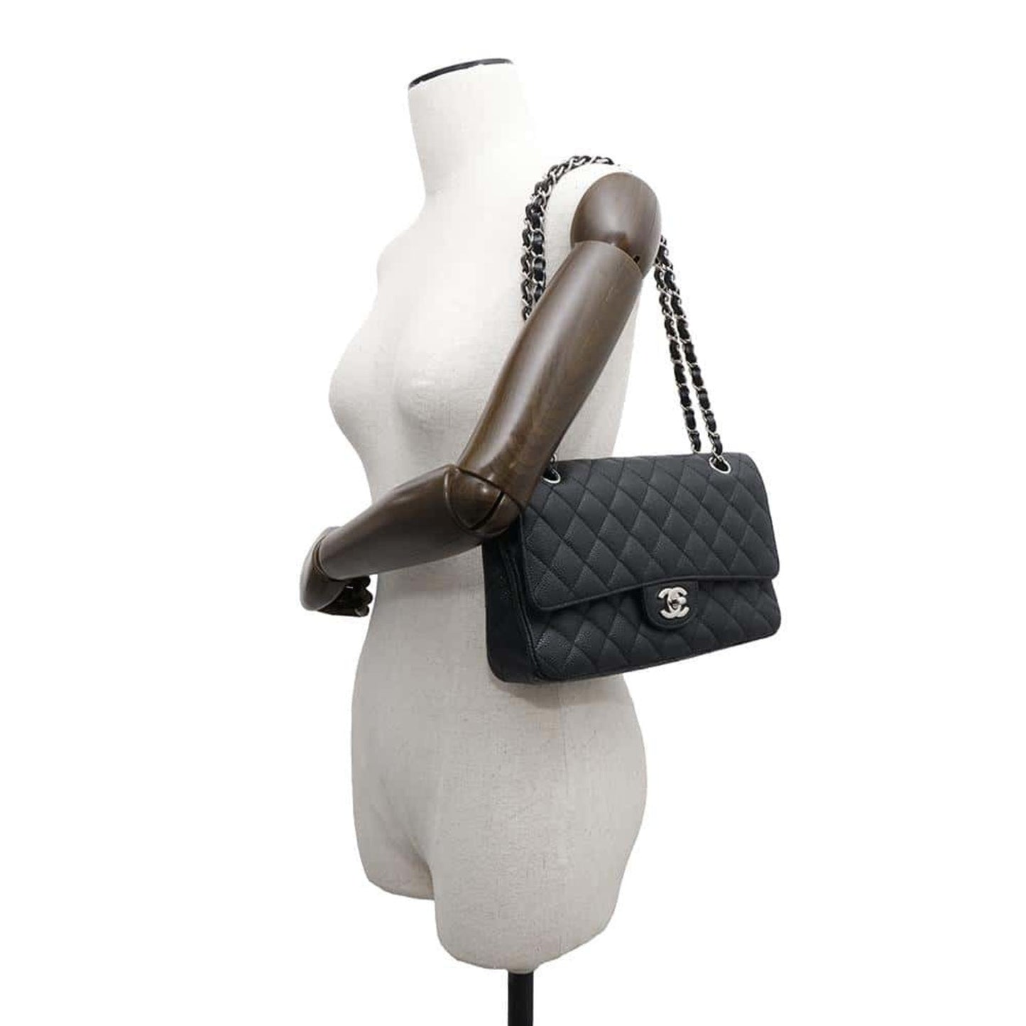 Chanel Timeless Leather Crossbody Bag with  Card