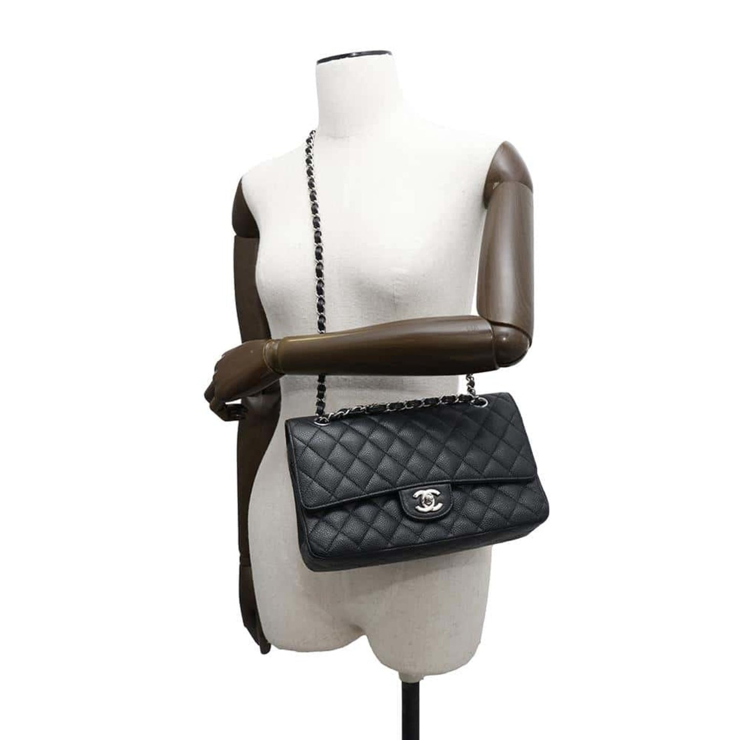 Chanel Timeless Leather Crossbody Bag with  Card