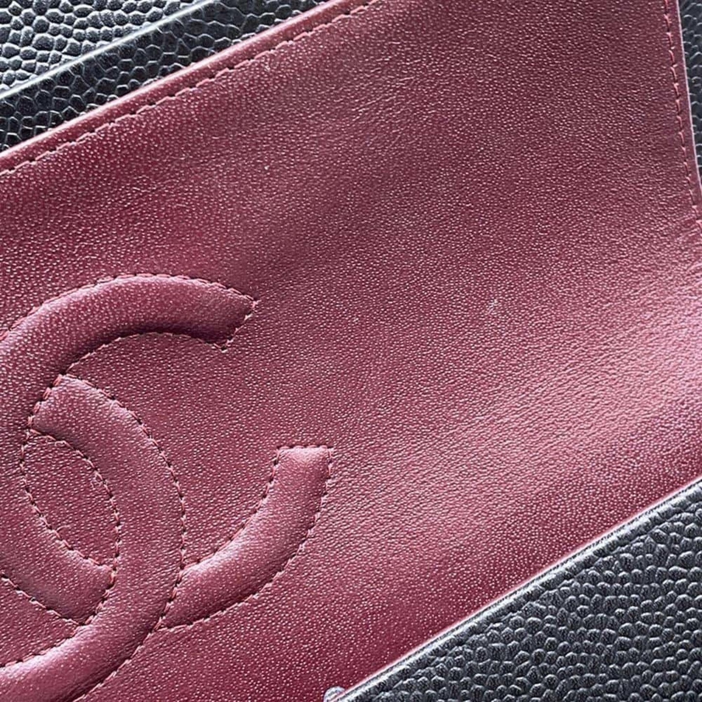 Chanel Timeless Leather Crossbody Bag with  Card