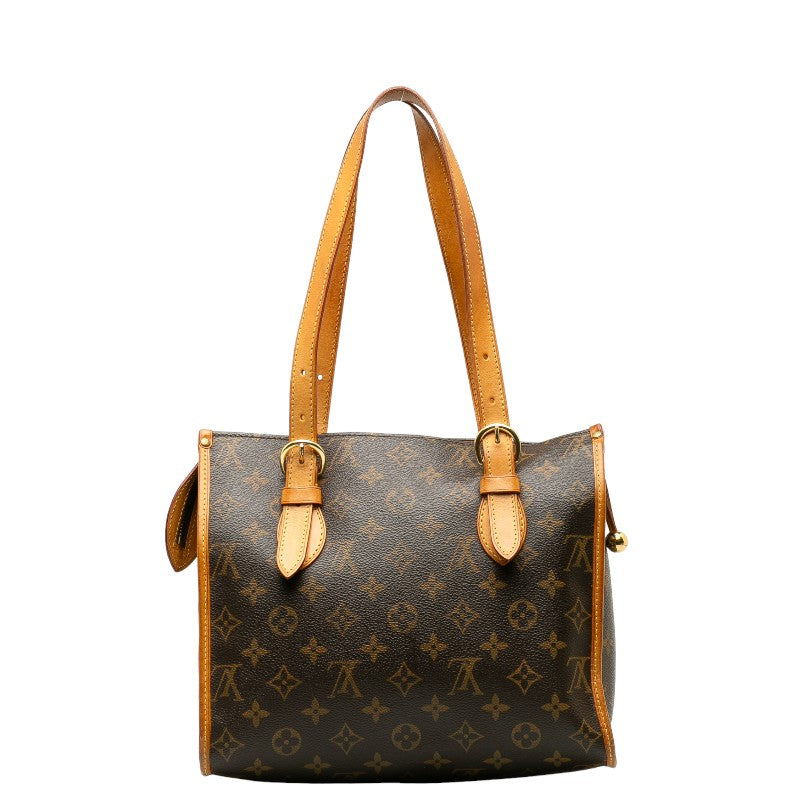 Louis Vuitton Monogram Popincourt O Shoulder Bag M40007 Brown PVC Leather  Louis Vuitton