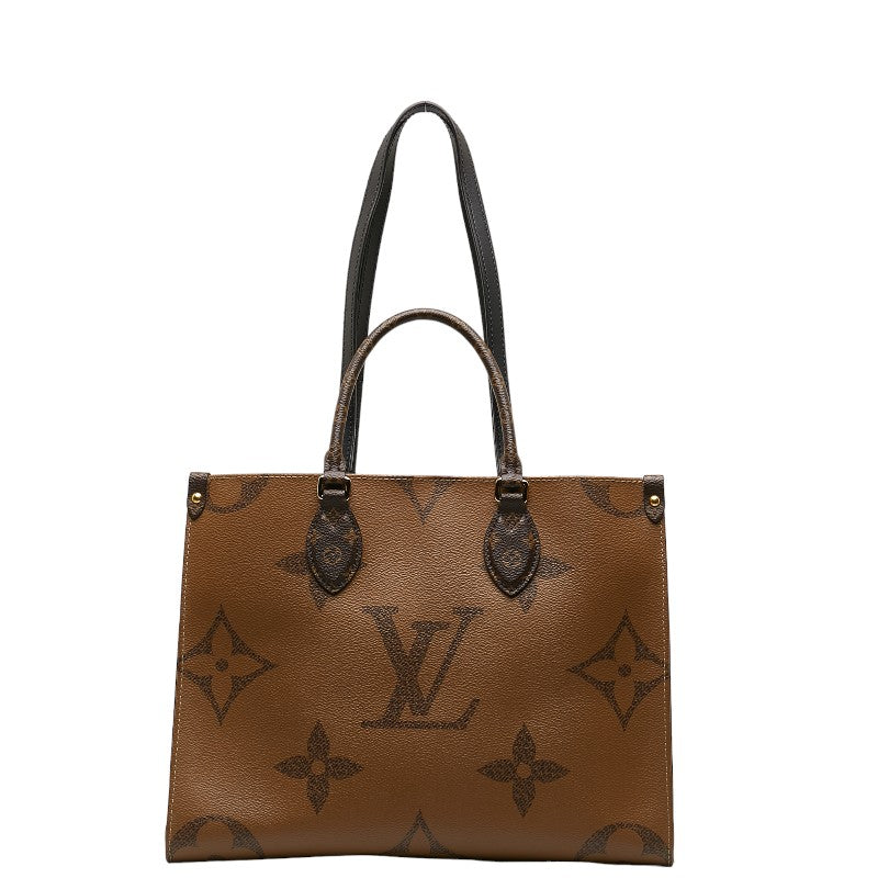 Louis Vuitton Monogram Giant Reverse M45321 Handbag PVC Brown
