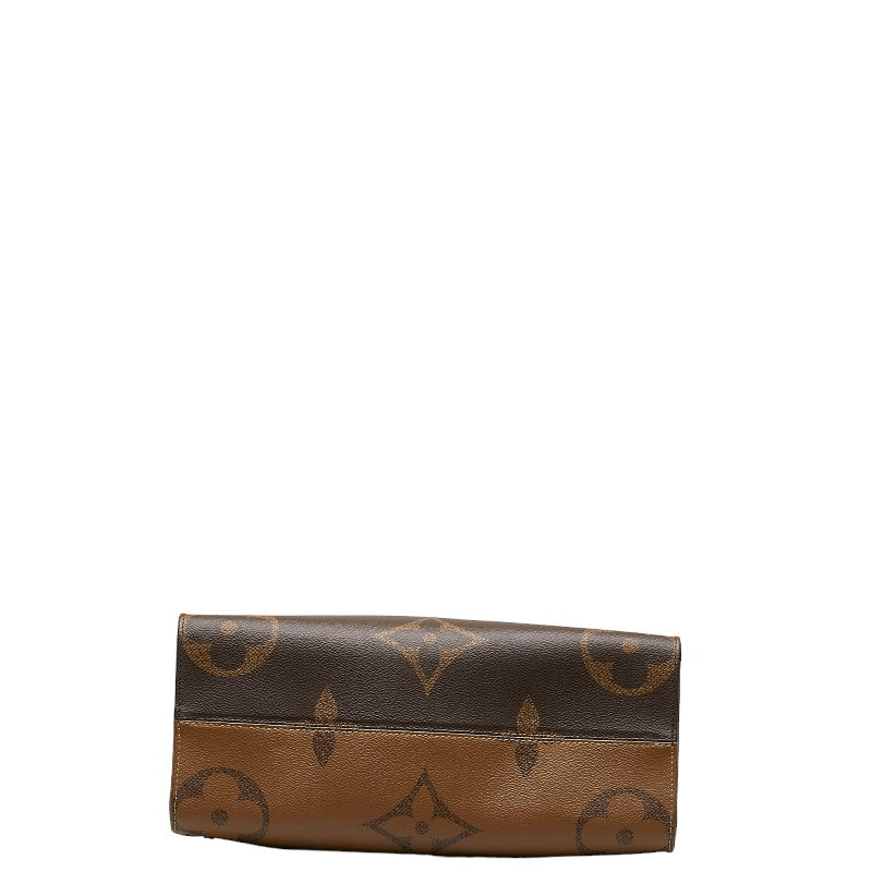 Louis Vuitton Monogram Giant Reverse M45321 Handbag PVC Brown