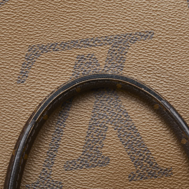 Louis Vuitton Monogram Giant Reverse M45321 Handbag PVC Brown