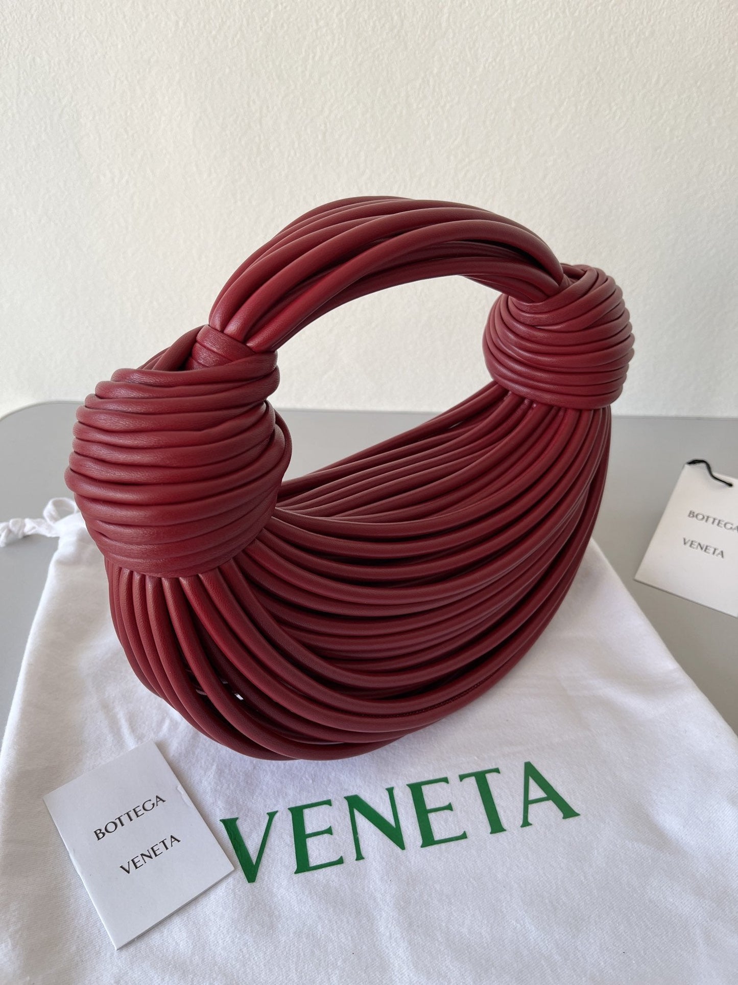 GLAMI Double Knot Red, For Women, Bags 9.8in/25cm