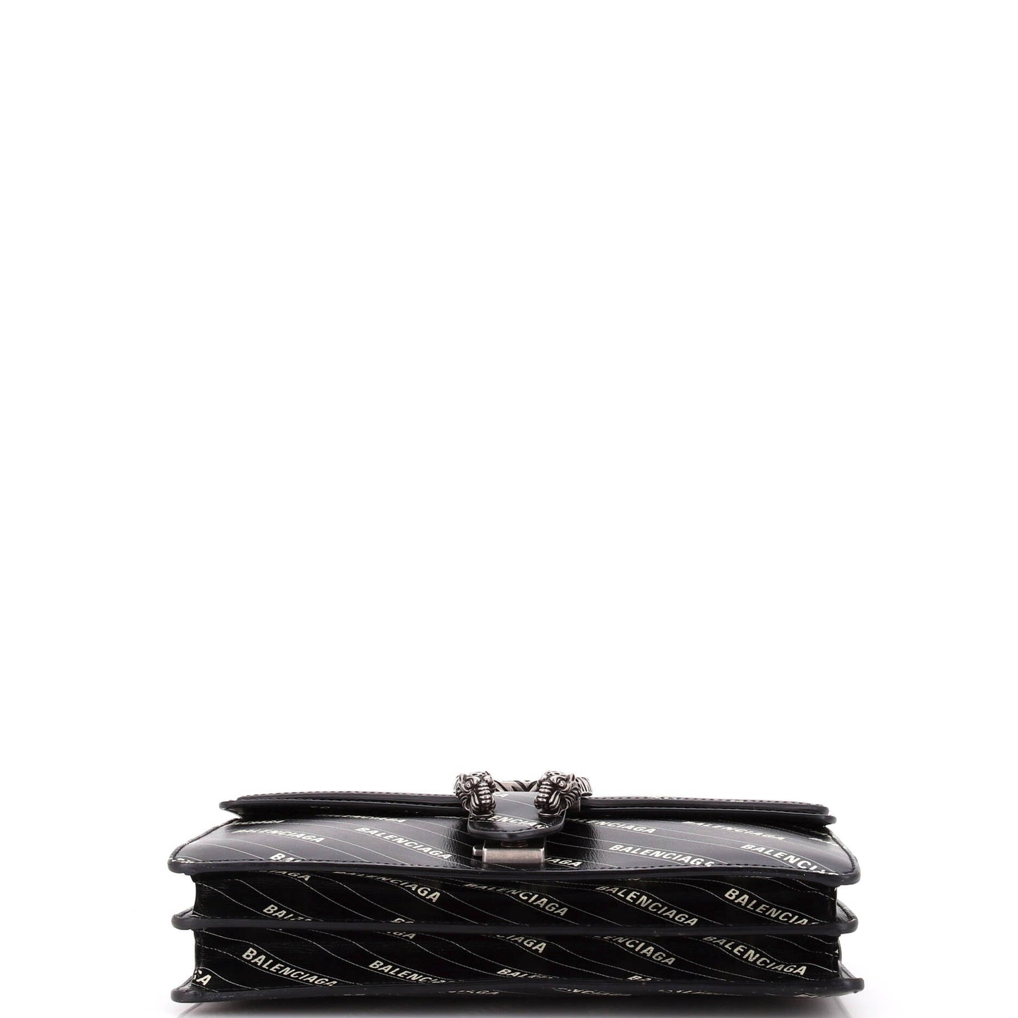 x Balenciaga The Hacker Project Dionysus Bag Logo Printed Leather Small