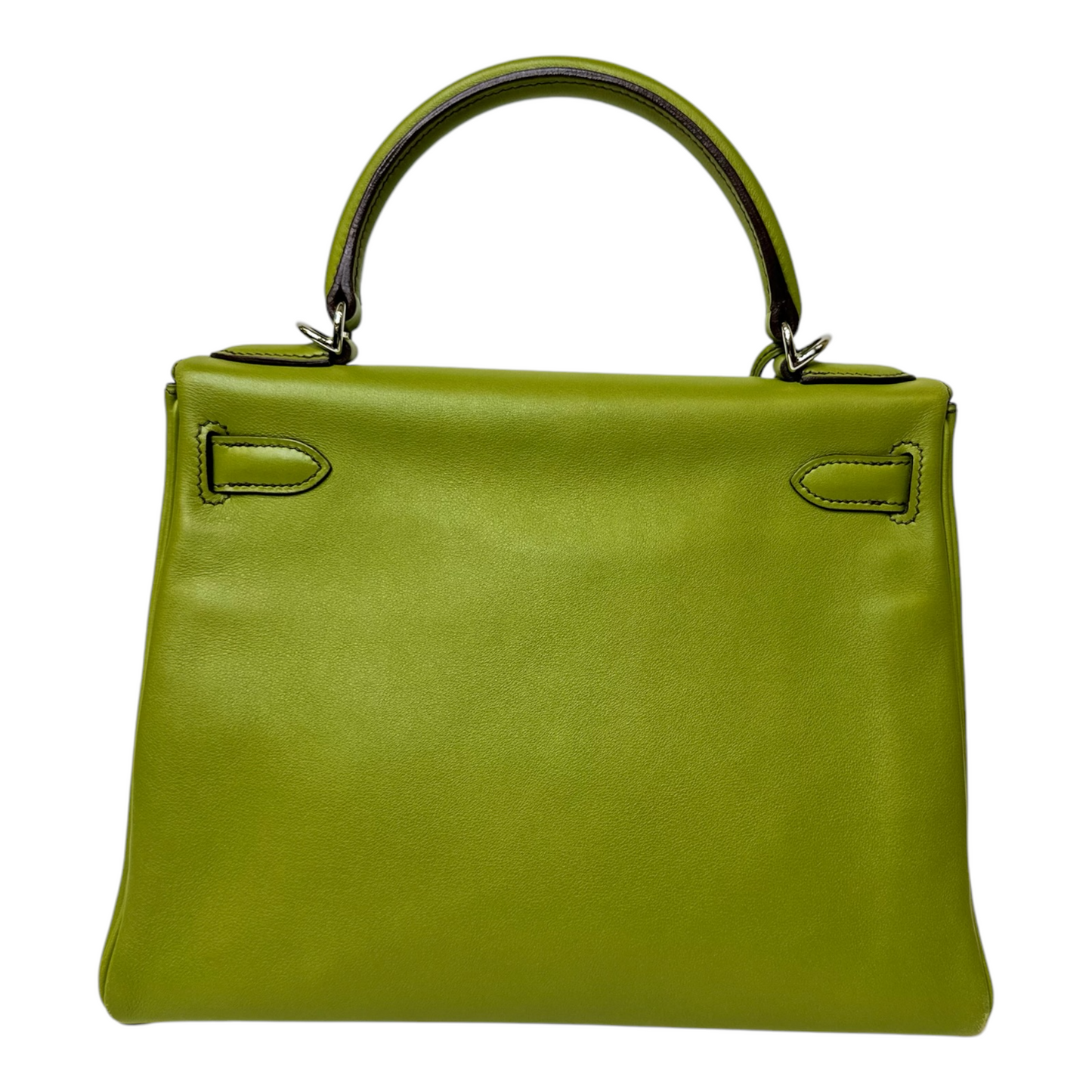 Hermes Kelly 28 Swift Vert Anis